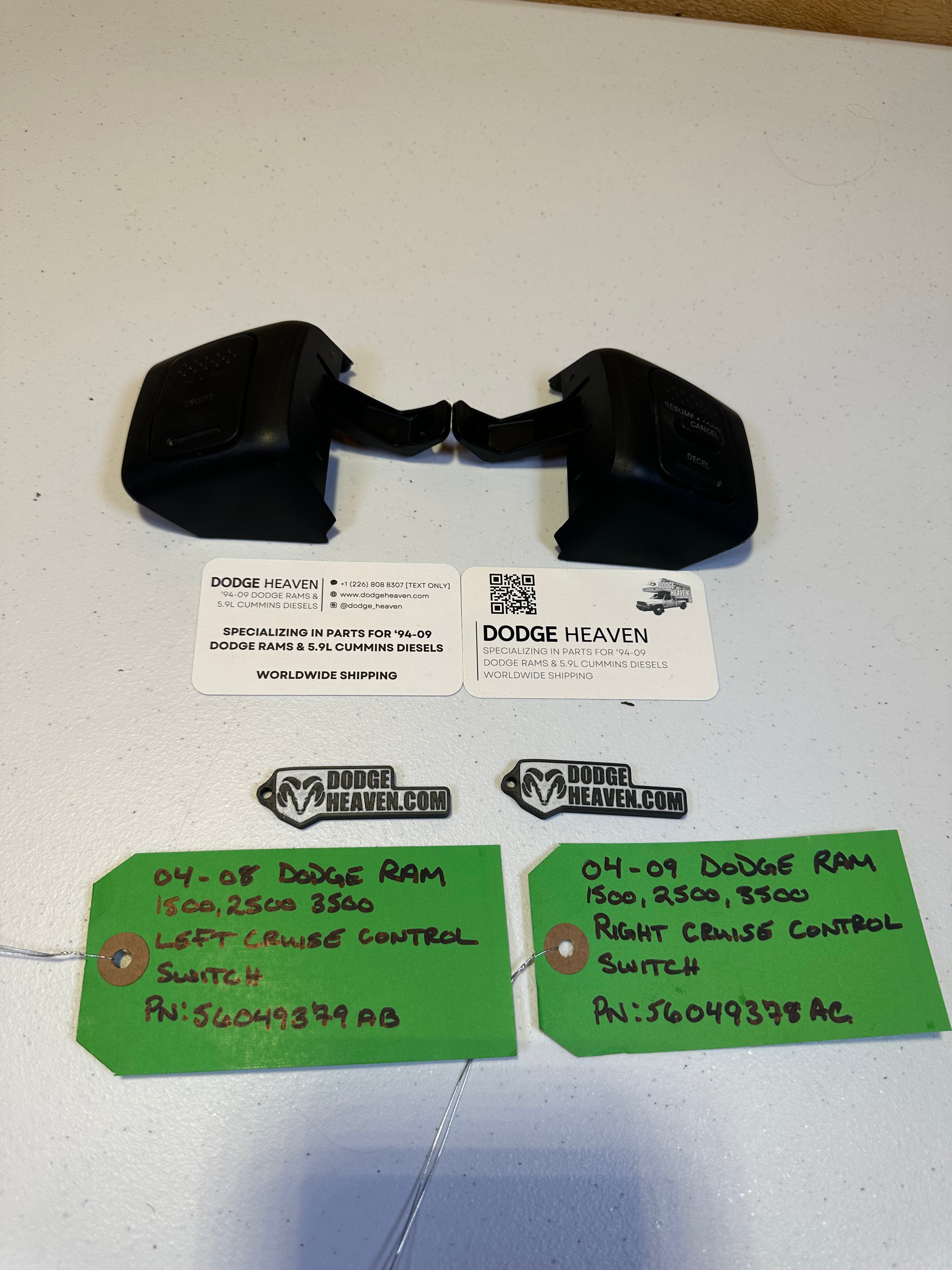 2004-2008 Dodge Ram 1500 2500 3500 Cruise Control Pair (OEM)