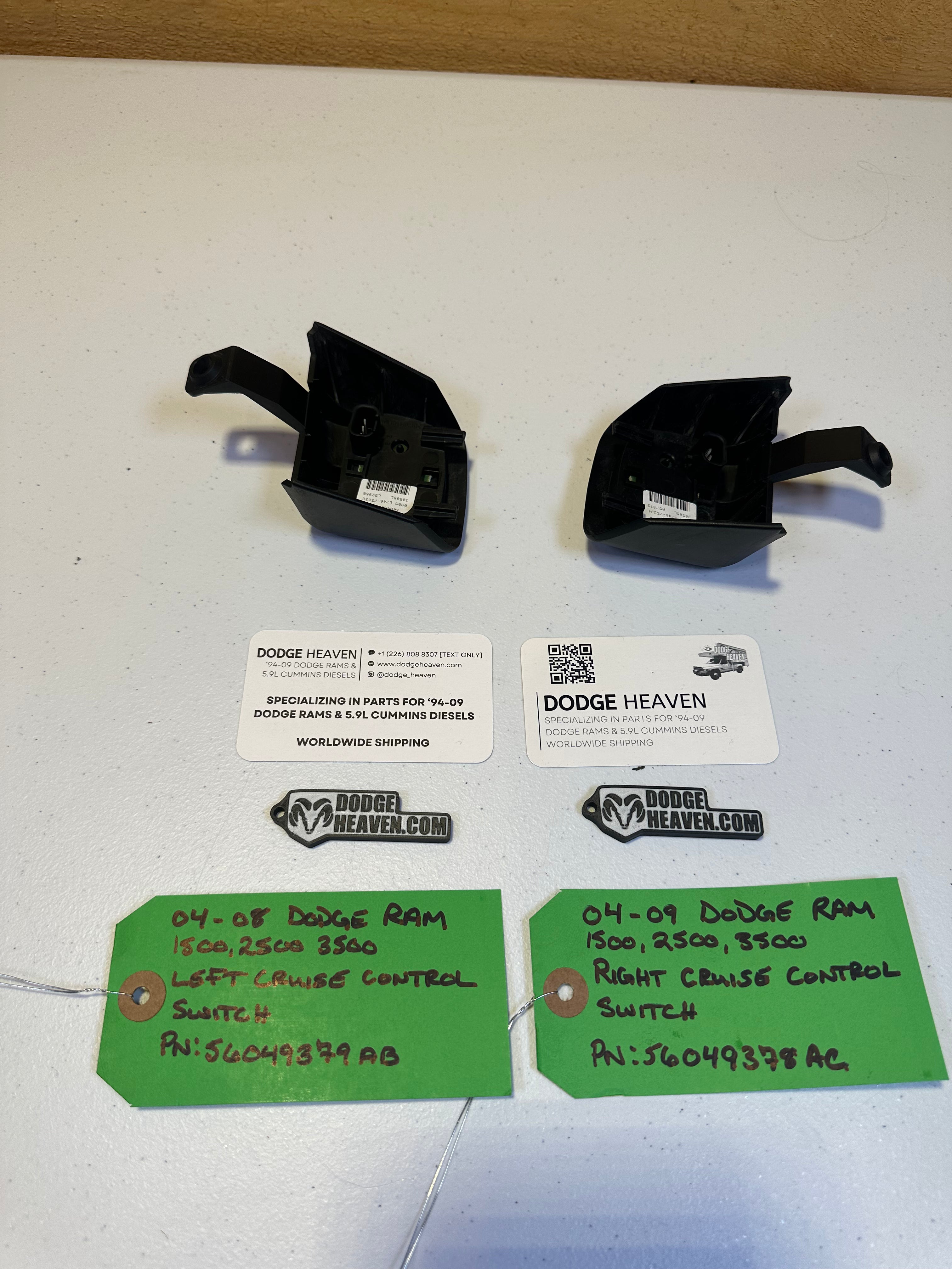 2004-2008 Dodge Ram 1500 2500 3500 Cruise Control Pair (OEM)