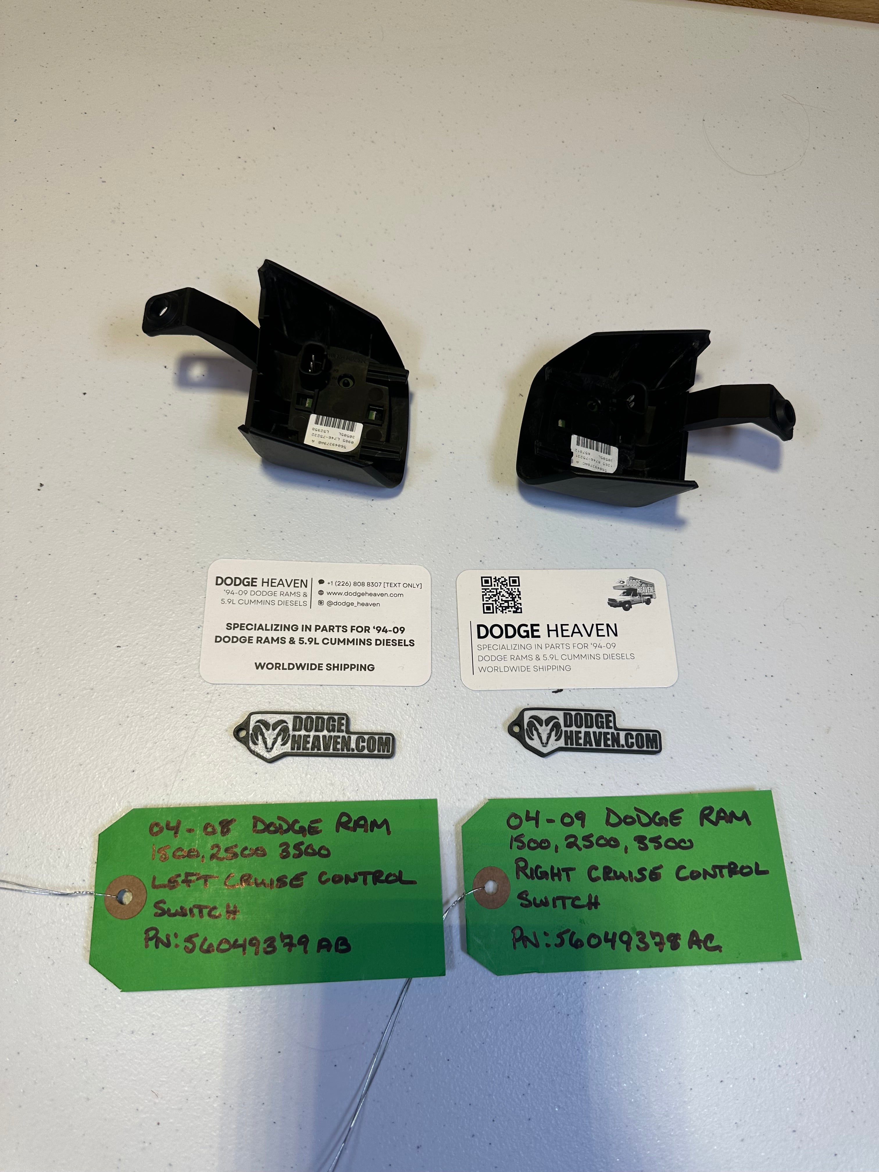 2004-2008 Dodge Ram 1500 2500 3500 Cruise Control Pair (OEM)