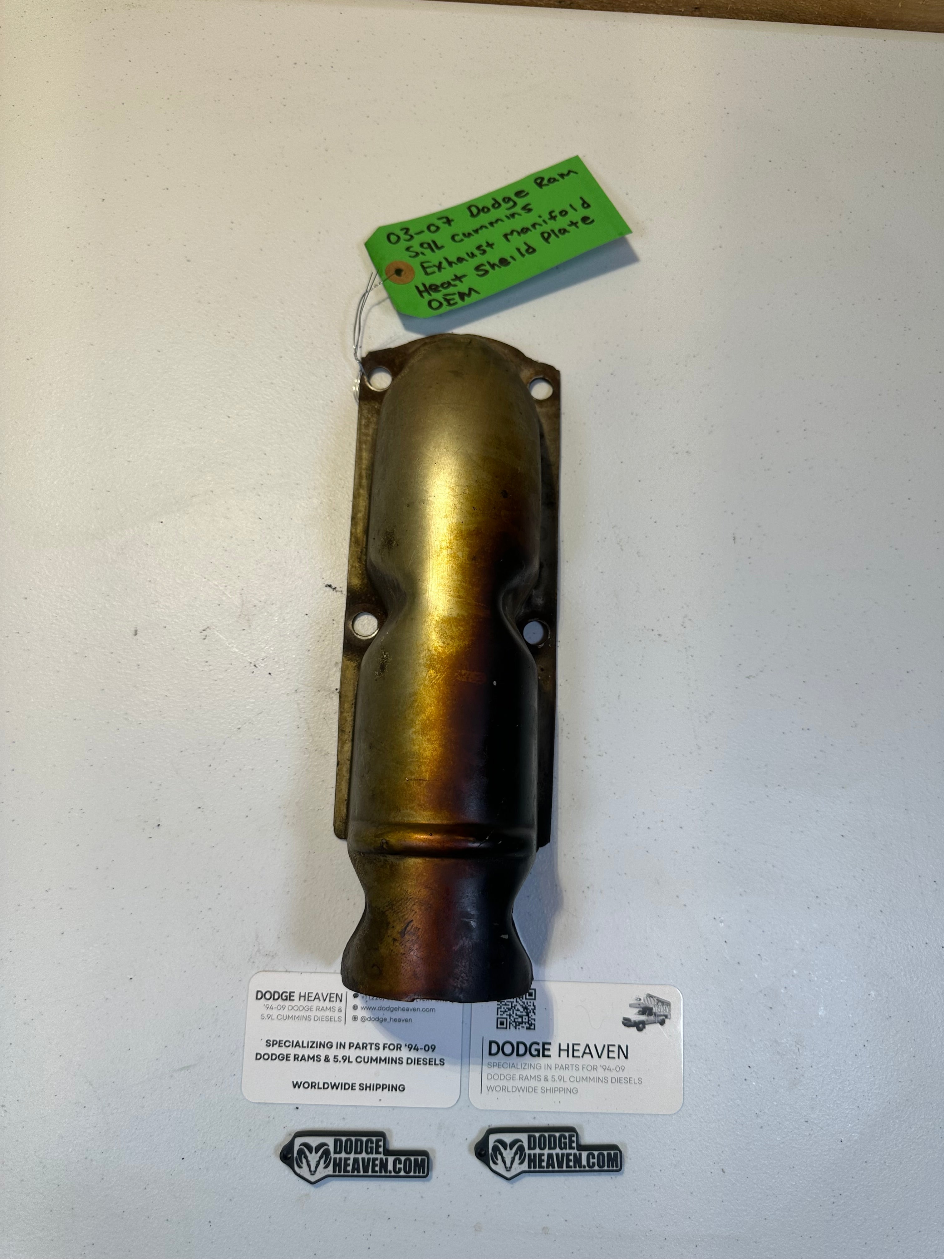 2003-2007 Dodge Ram 5.9L Cummins CR Exhaust Manifold Heat Shield Plate (OEM)