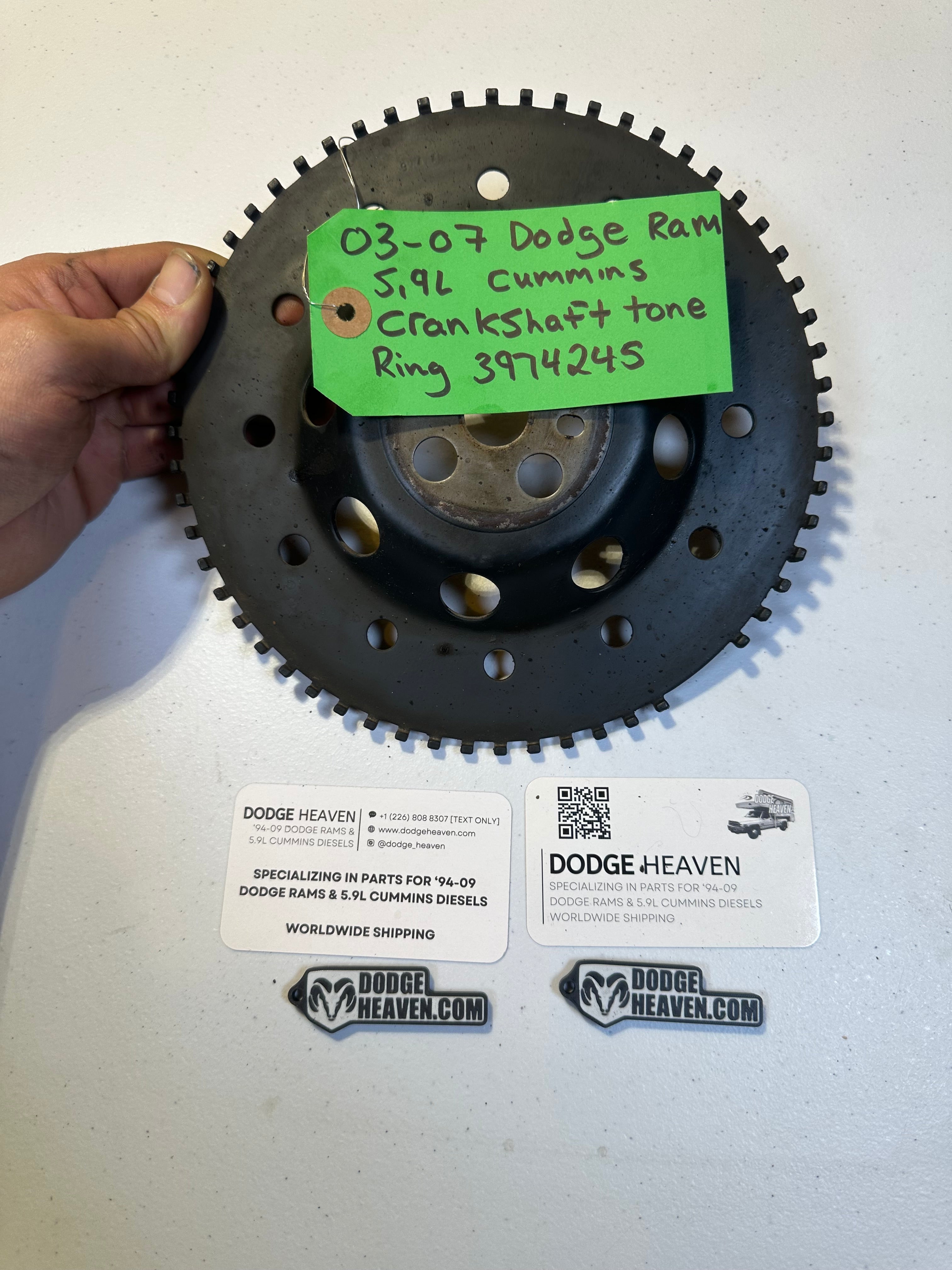 2003-2007 Dodge Ram 5.9L Cummins Crankshaft Tone Ring (OEM)