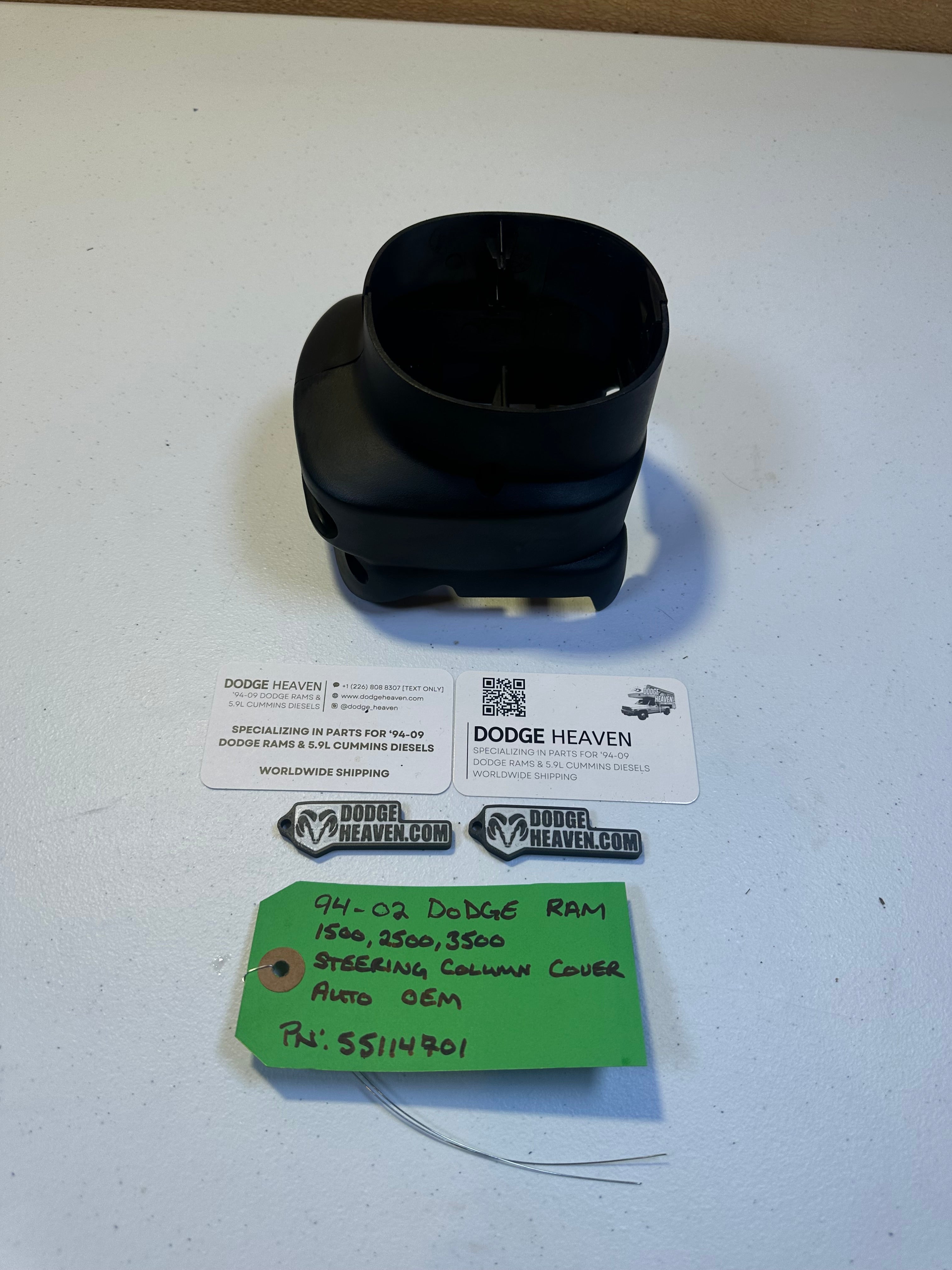 1994-2001 Dodge Ram 1500 2500 3500 Steering Column Plastic Covers Automatic (OEM)