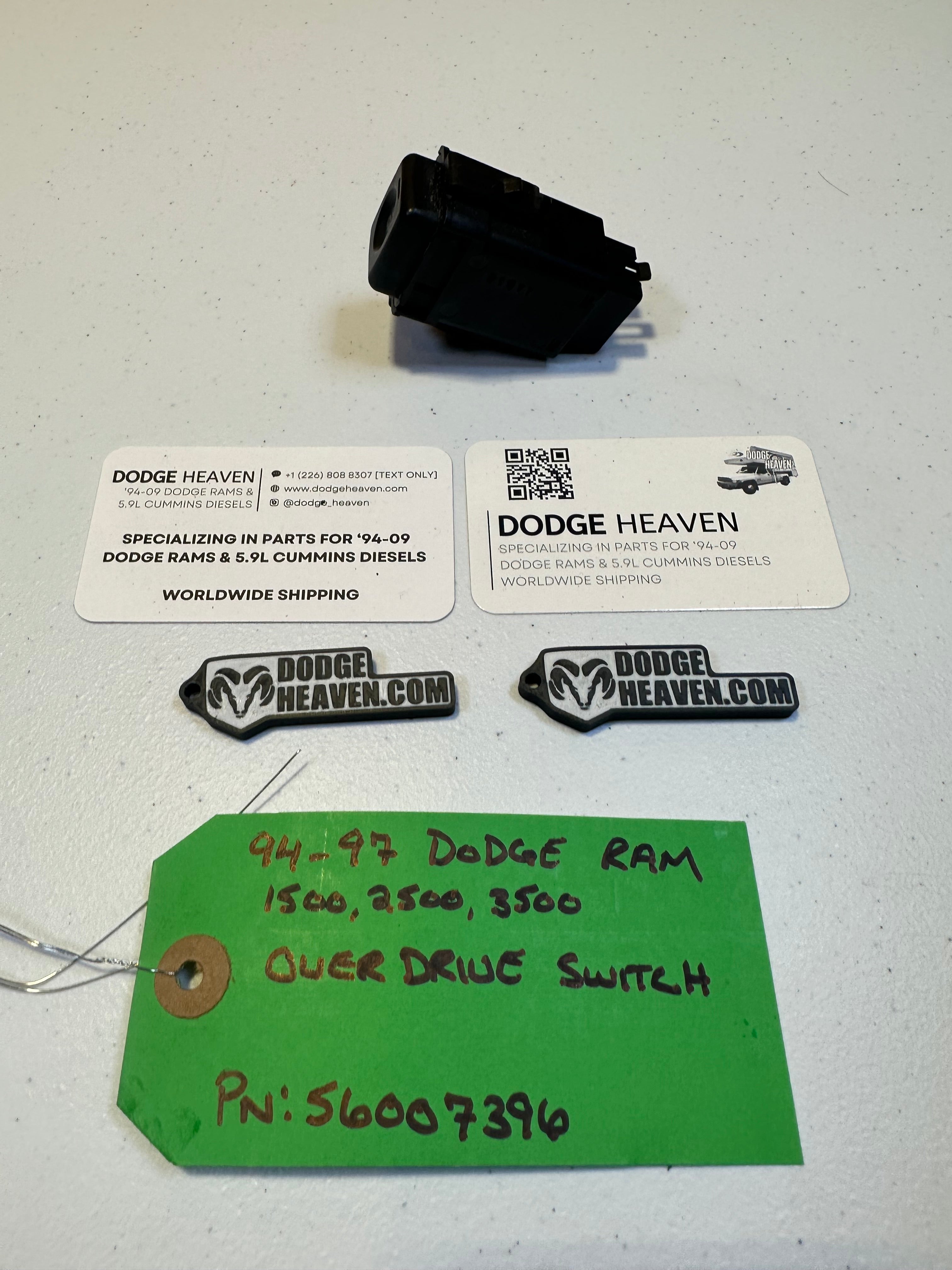 1994-1997 Dodge Ram 1500 2500 3500 Overdrive Off Switch (OEM)