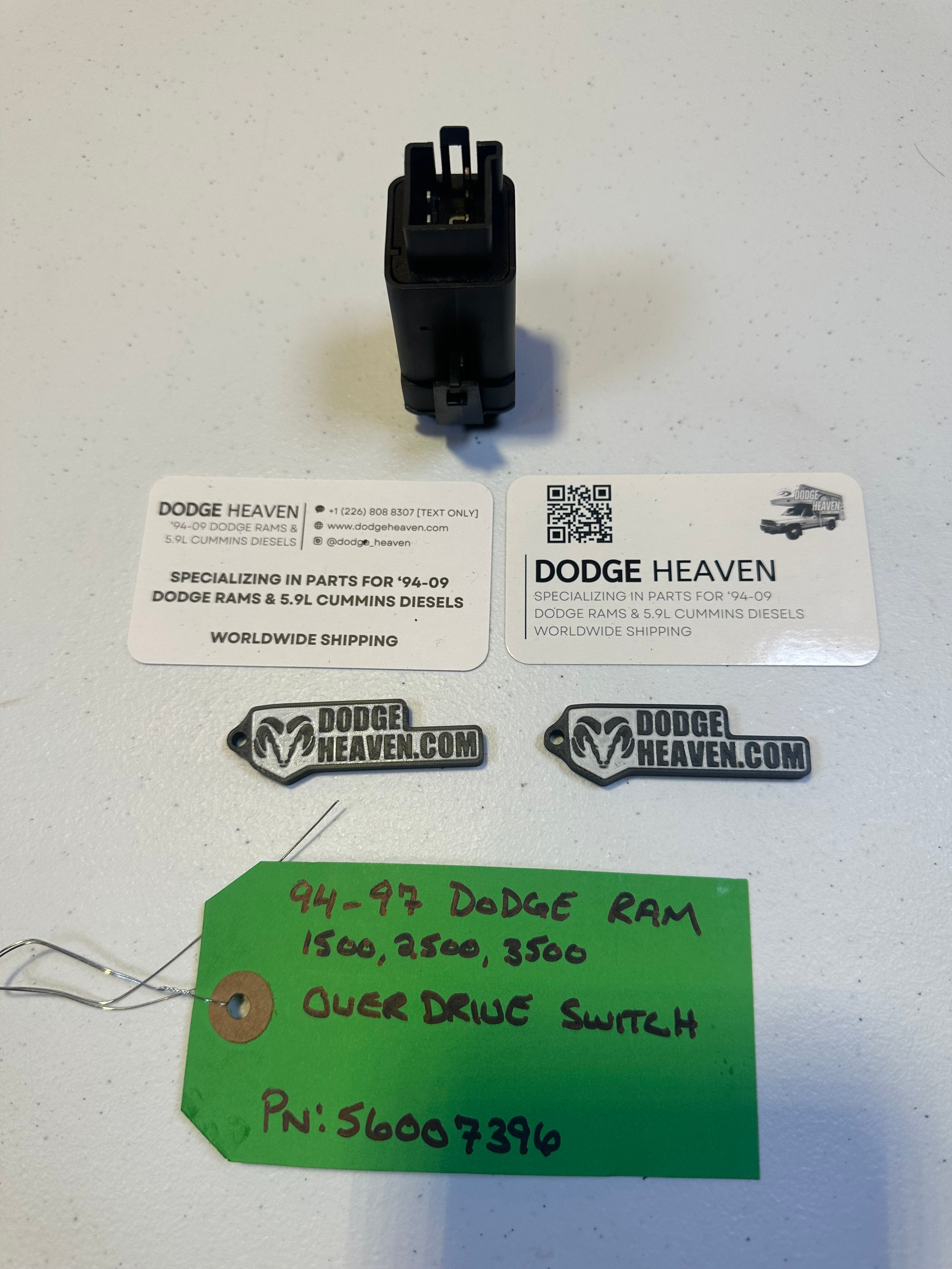 1994-1997 Dodge Ram 1500 2500 3500 Overdrive Off Switch (OEM)