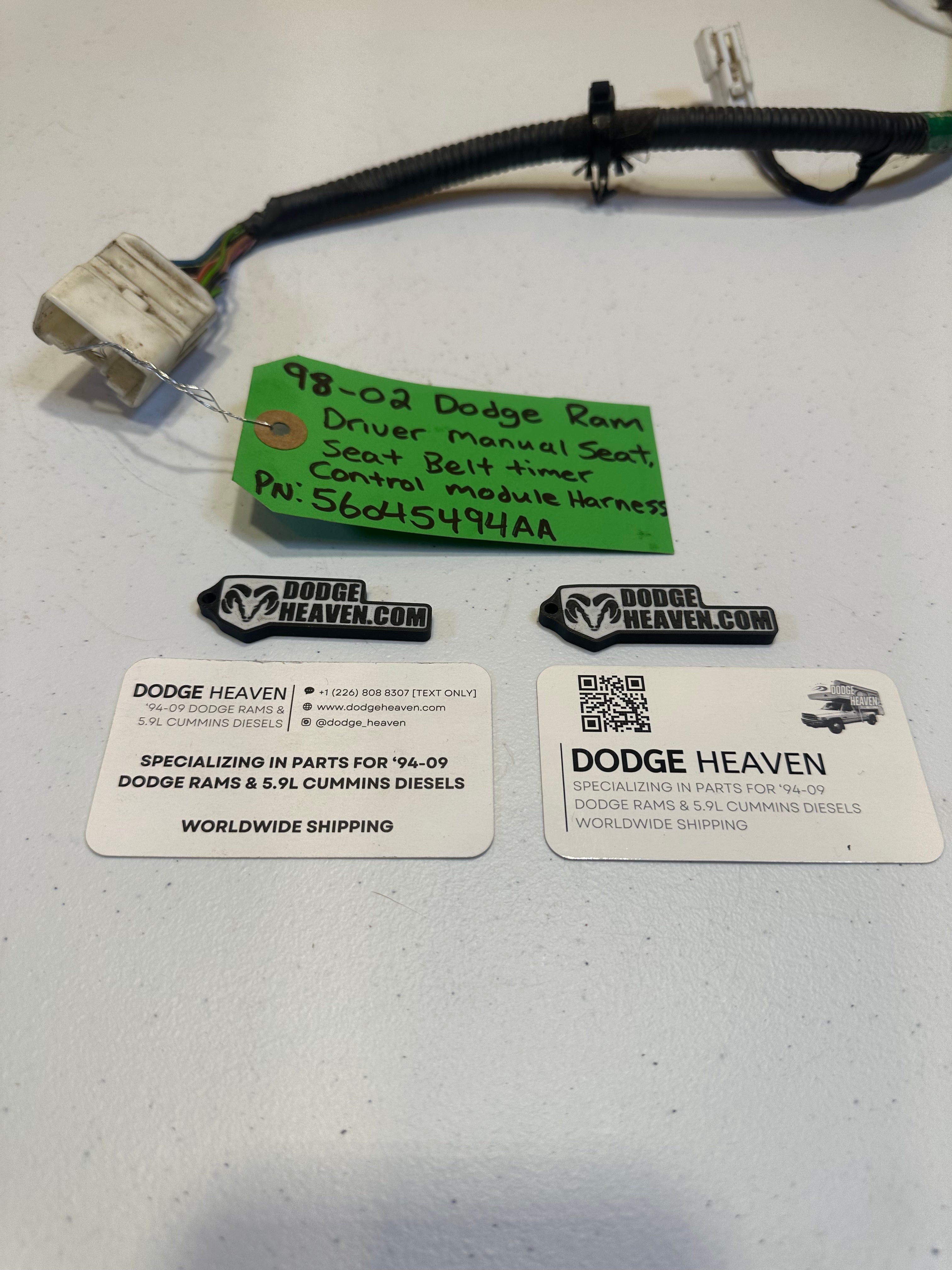 1998-2002 Dodge Ram Seat Belt Timer Control Module (OEM)