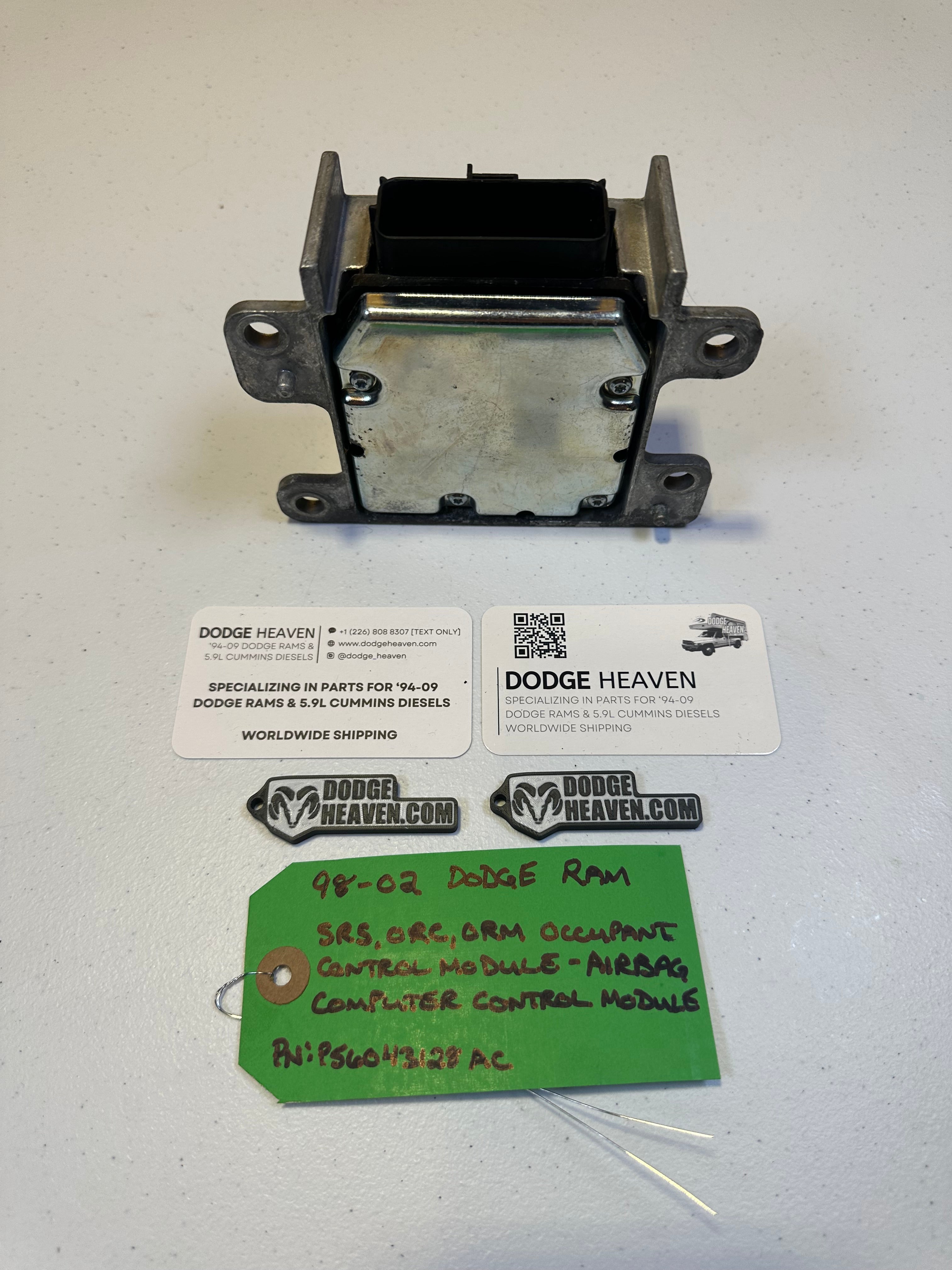 1998-2002 Dodge Ram SRS Control Module (OEM)