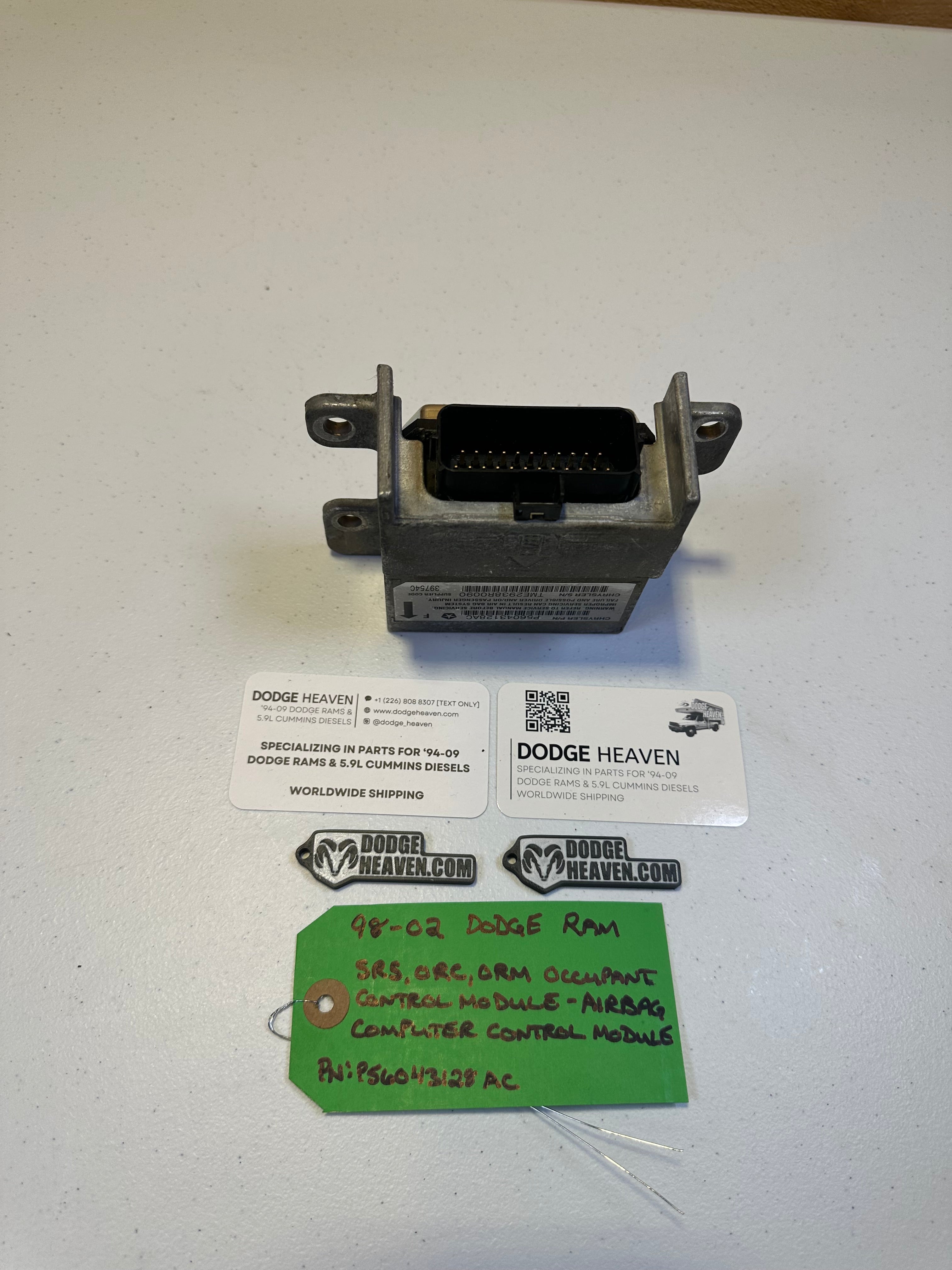 1998-2002 Dodge Ram SRS Control Module (OEM)