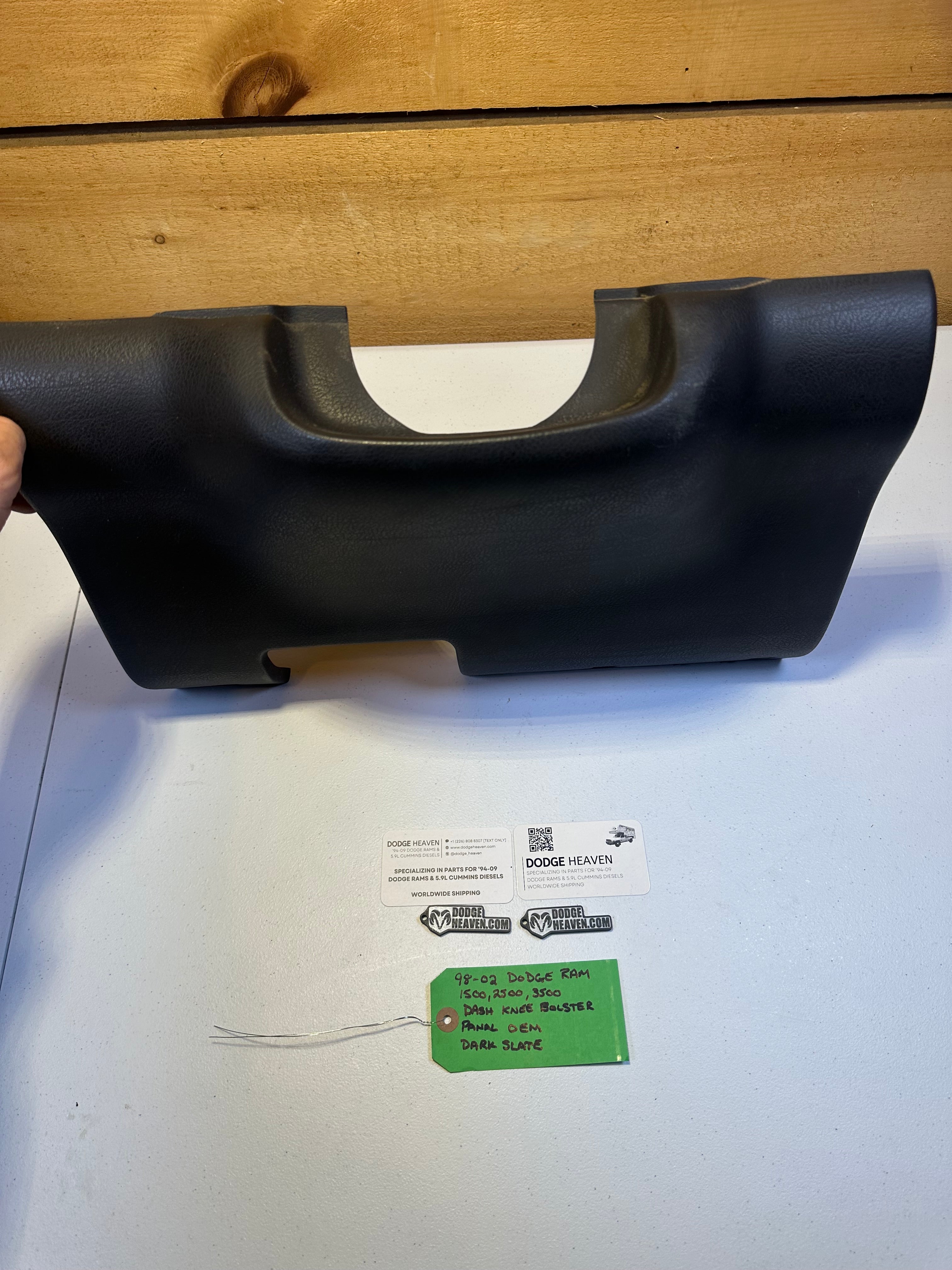 1998-2002 Dodge Ram Lower Dash Knee Bolster Dark Grey (OEM)