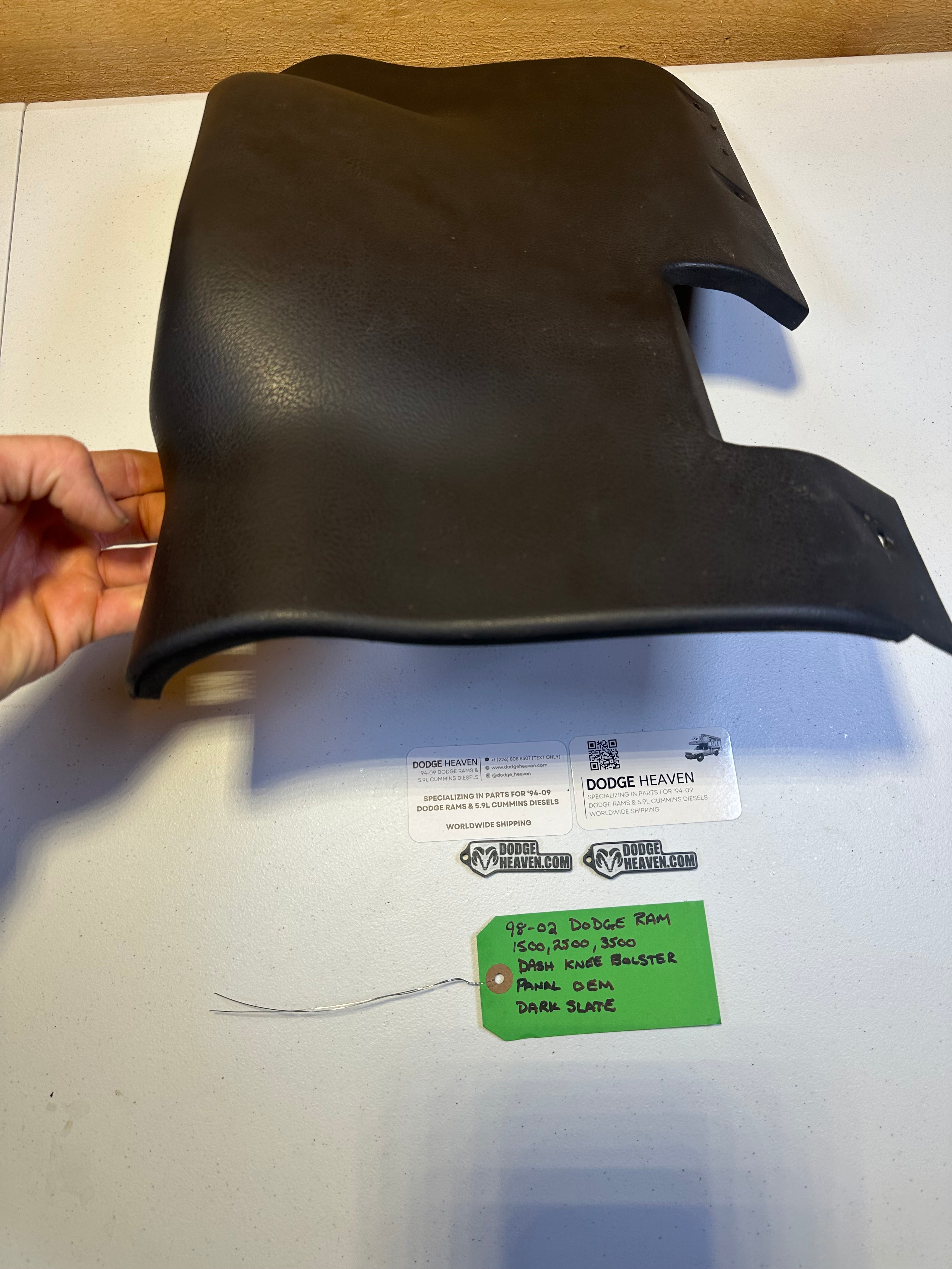 1998-2002 Dodge Ram Lower Dash Knee Bolster Dark Grey (OEM)