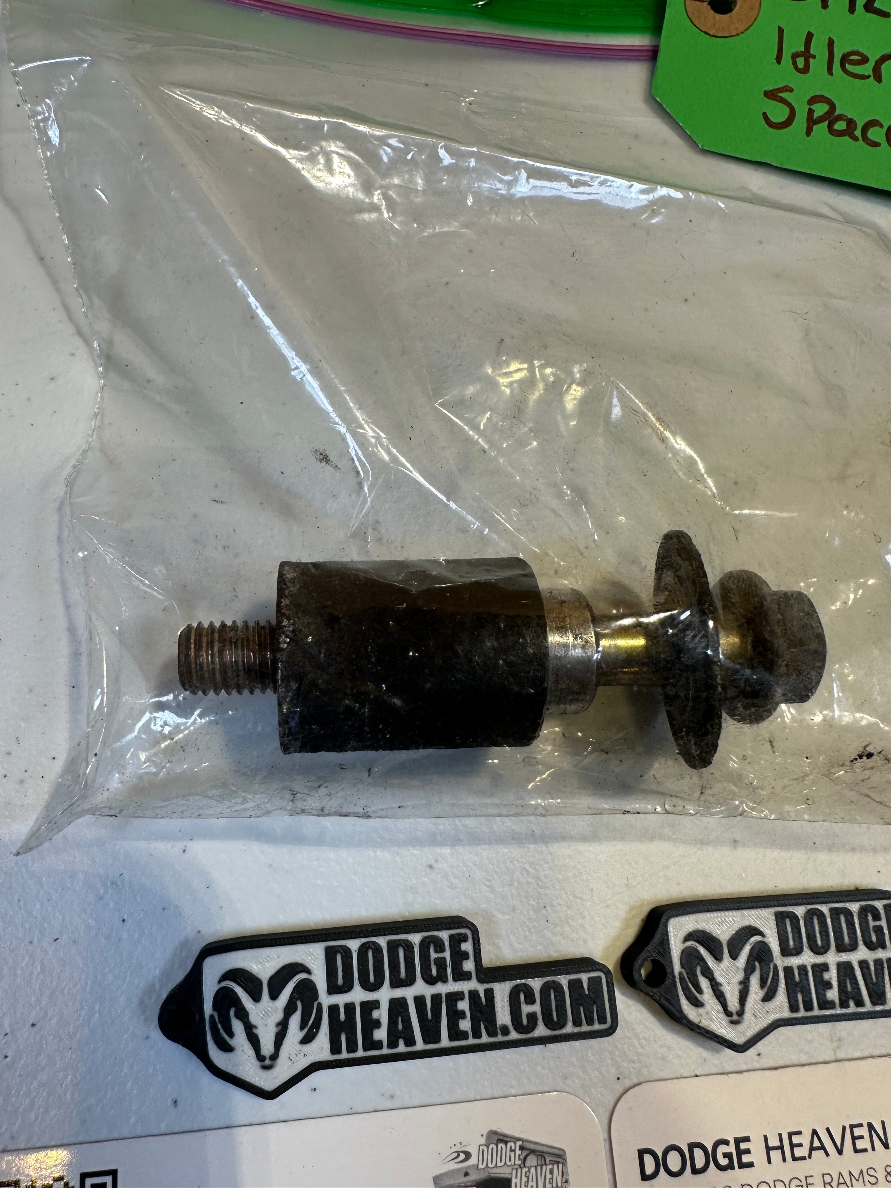 2003-2007 Dodge Ram 2500 3500 5.9L Cummins Idler Pulley Bolt and Spacer (OEM)