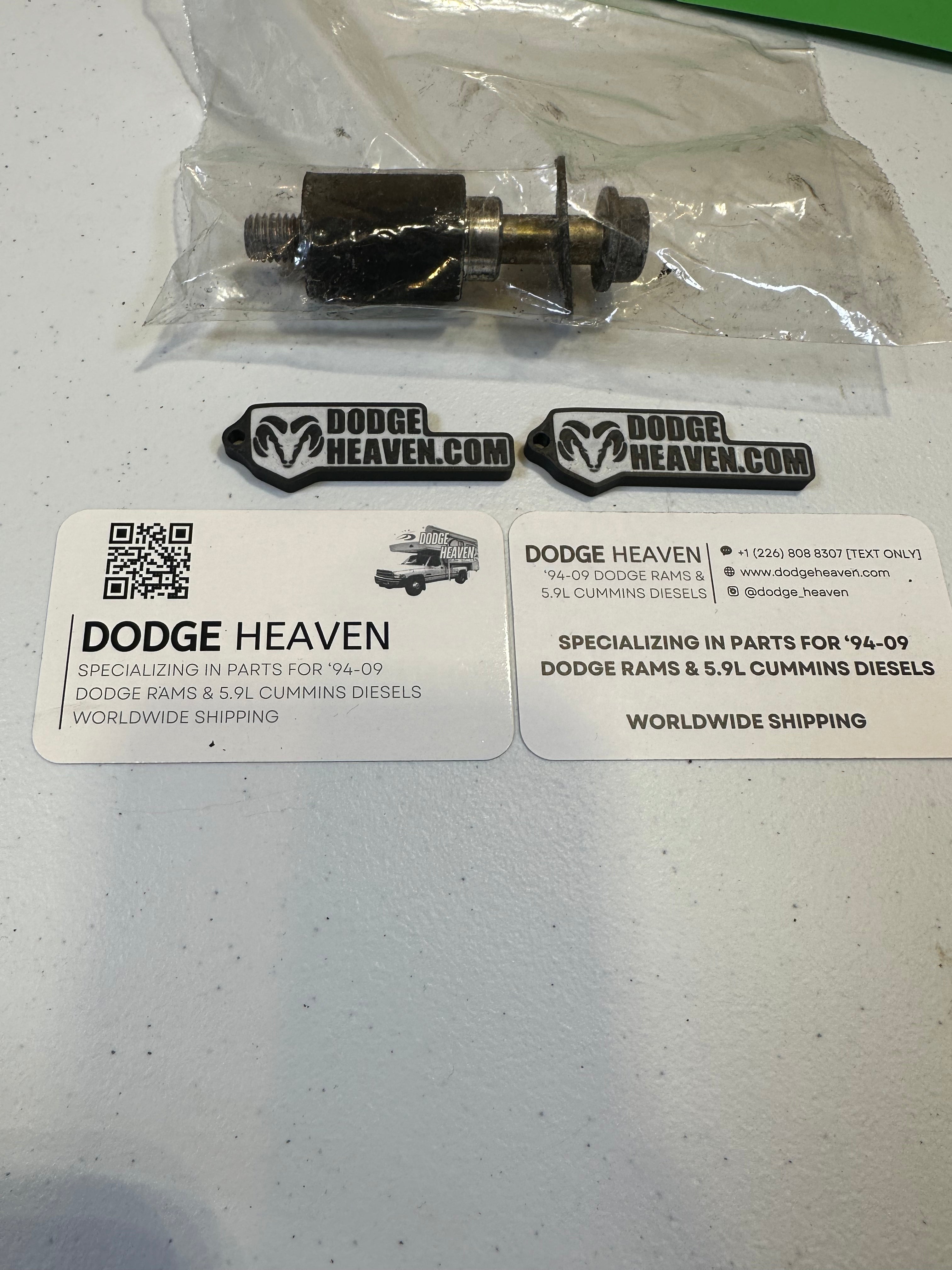 2003-2007 Dodge Ram 2500 3500 5.9L Cummins Idler Pulley Bolt and Spacer (OEM)