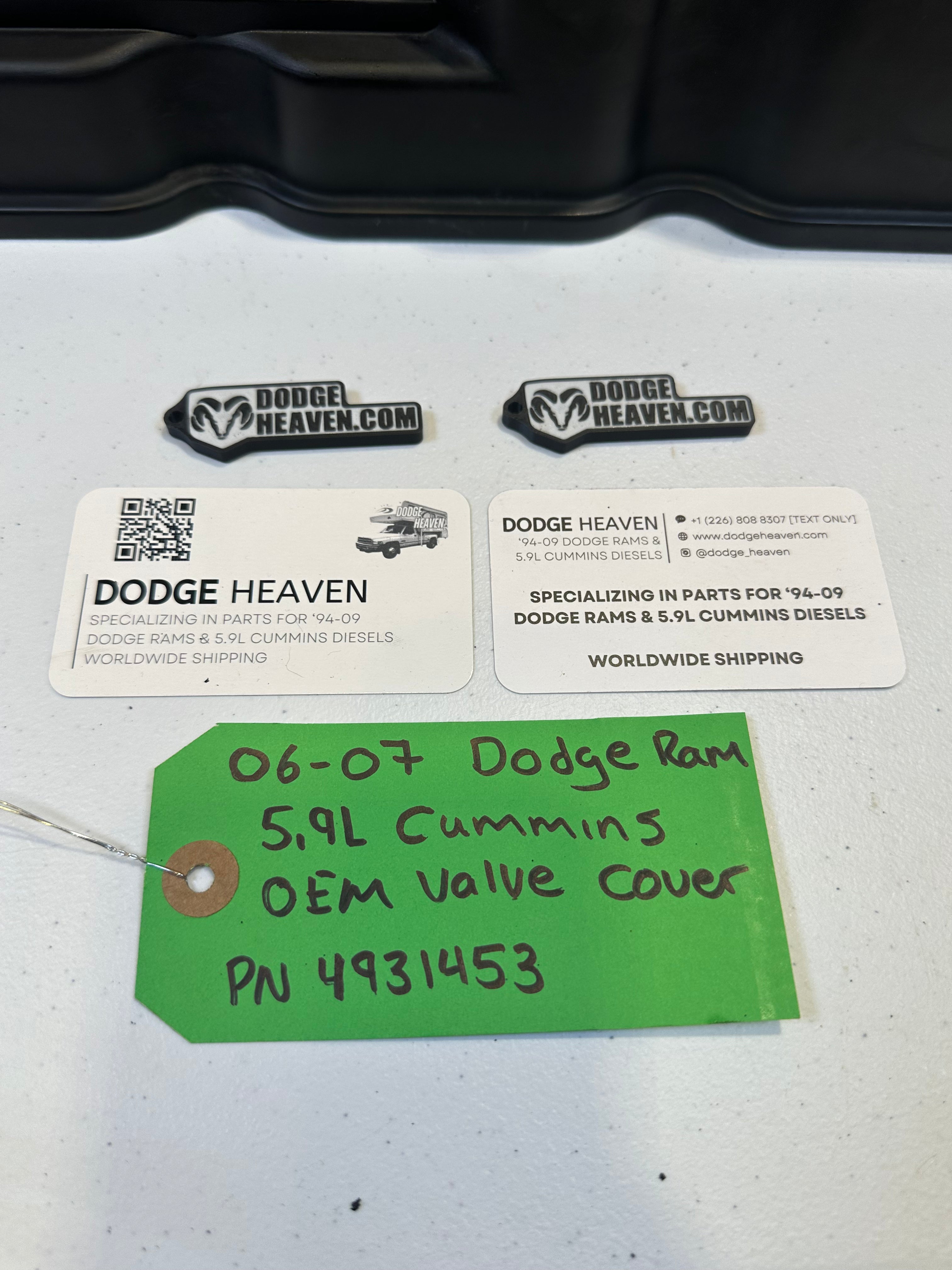 2006-2007 Dodge Ram 2500 3500 5.9L Cummins Valve Cover (OEM)