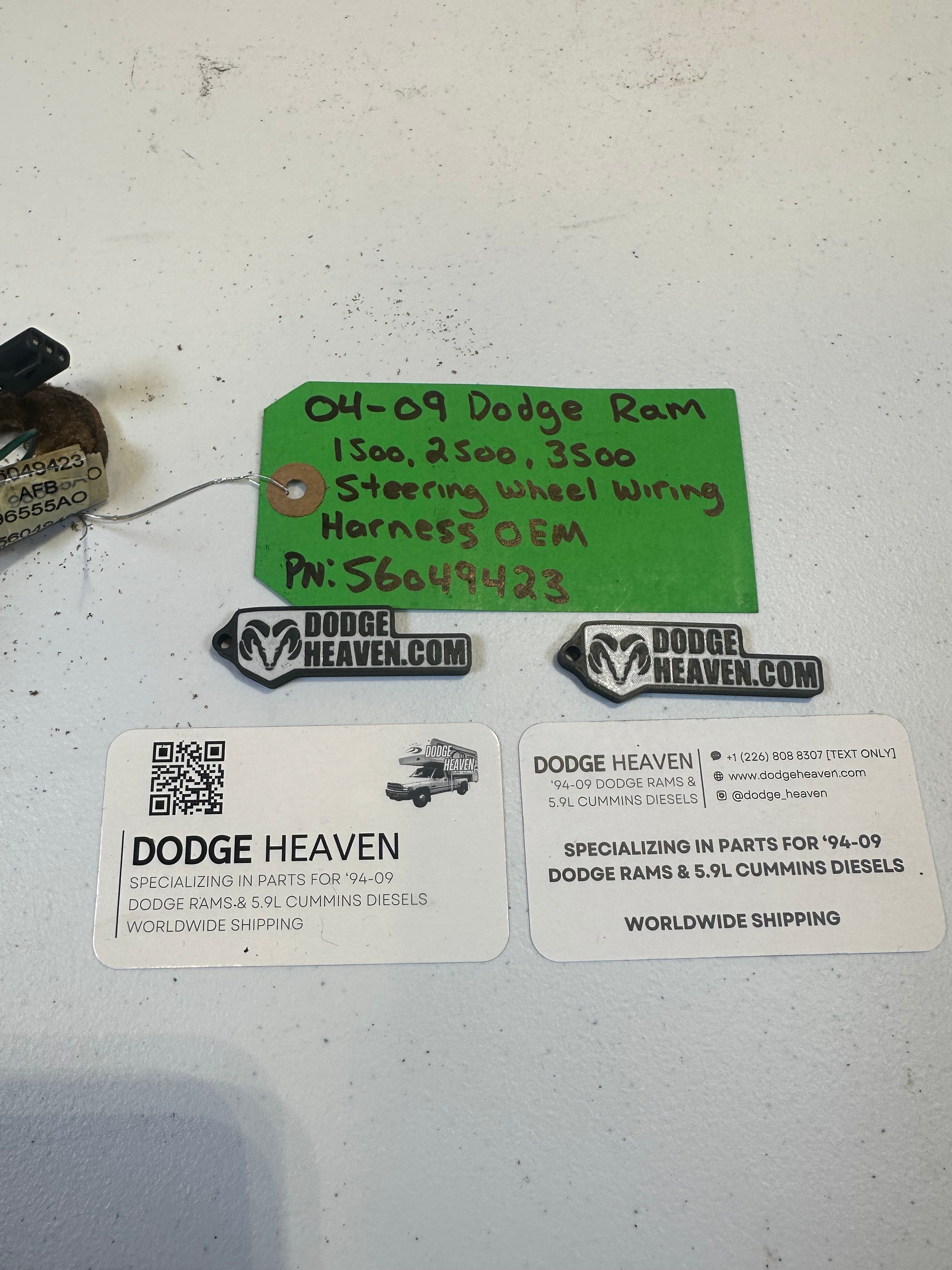 2004-2009 Dodge Ram Steering Wheel Wiring Harness (OEM)