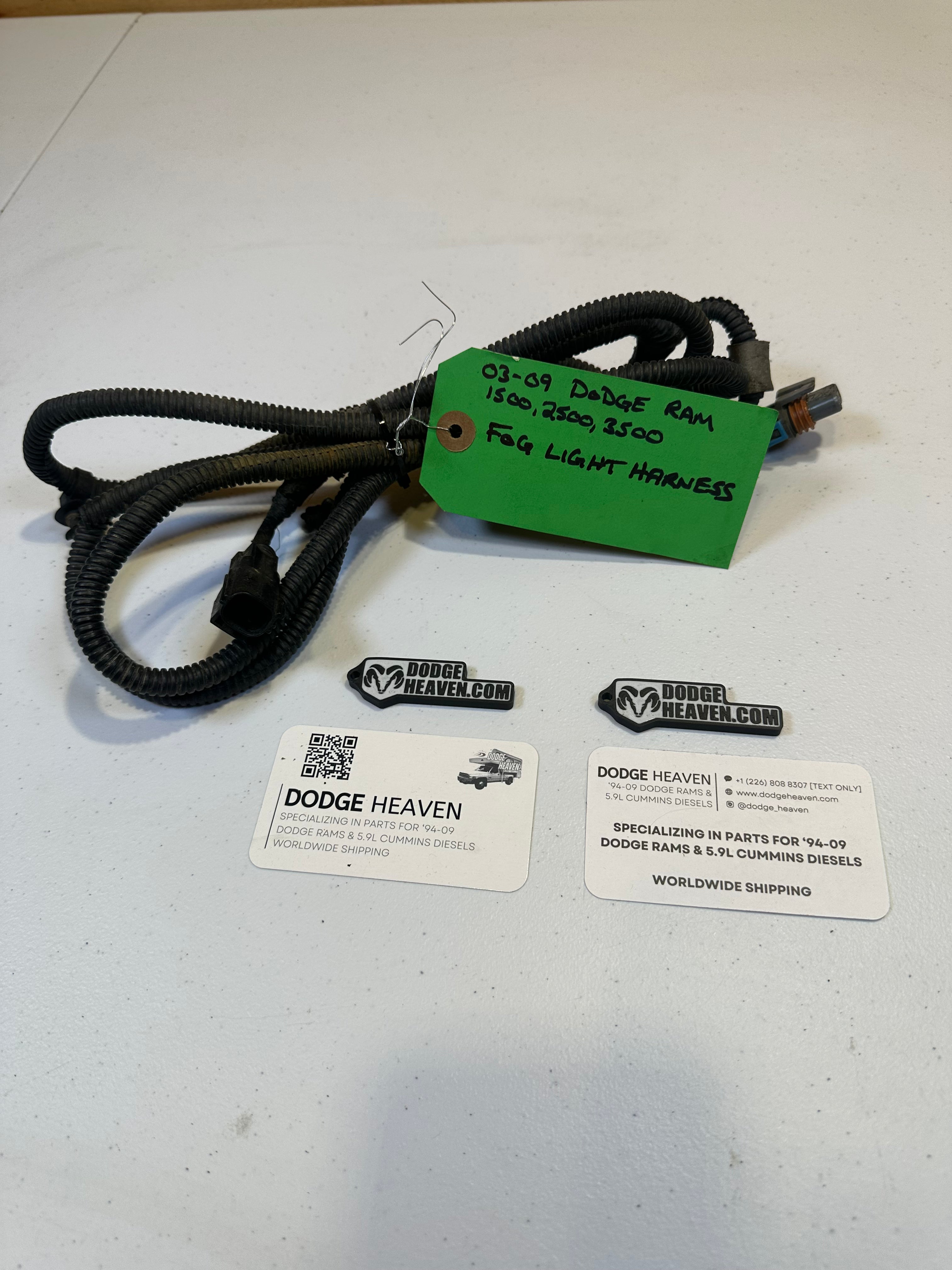 2003-2009 Dodge Ram 1500 2500 3500 Fog Light Harness (OEM)