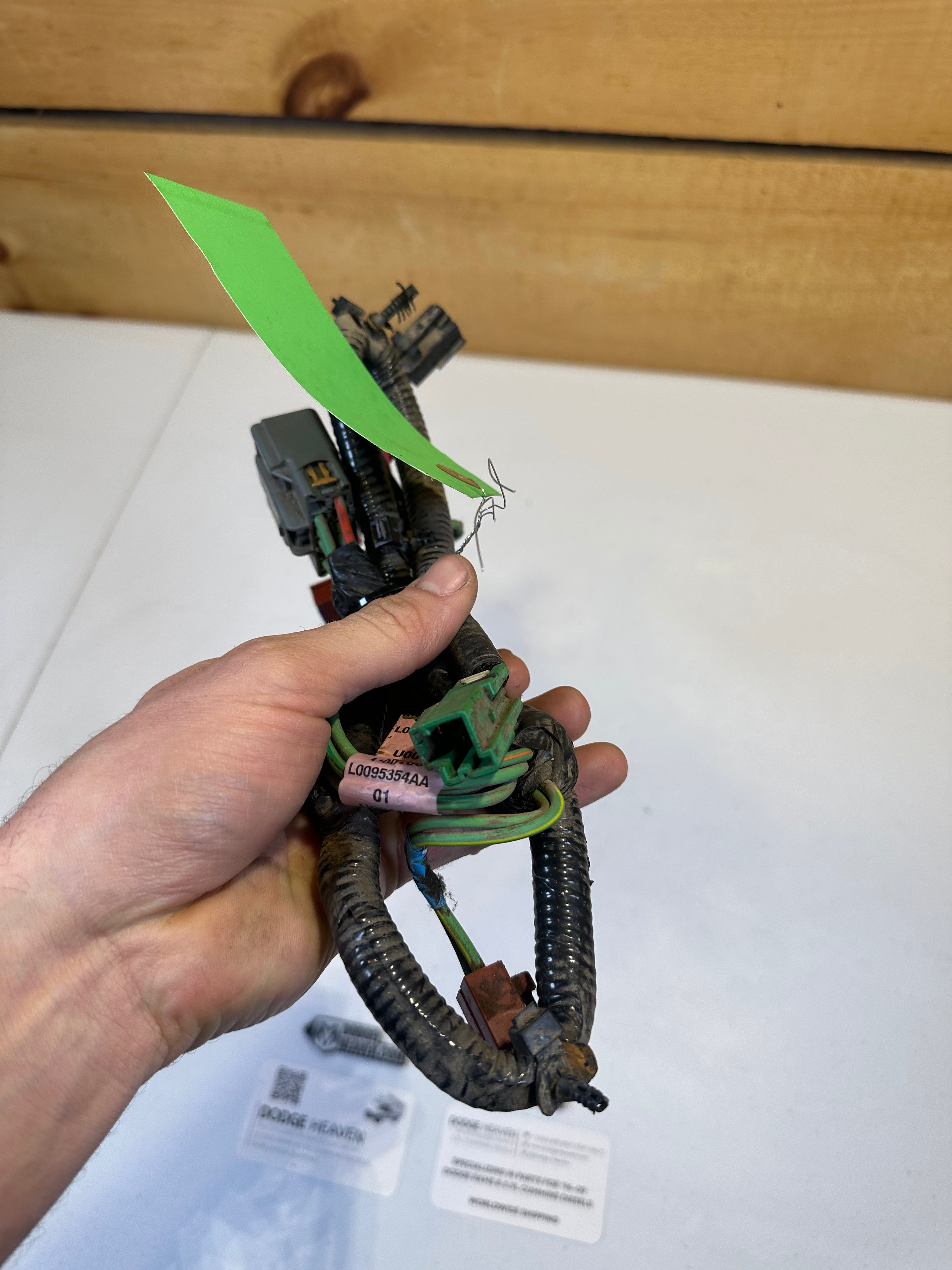 2006-2009 Dodge Ram Passenger-Side Seat Power Switch & Heated Seat Harness (OEM)