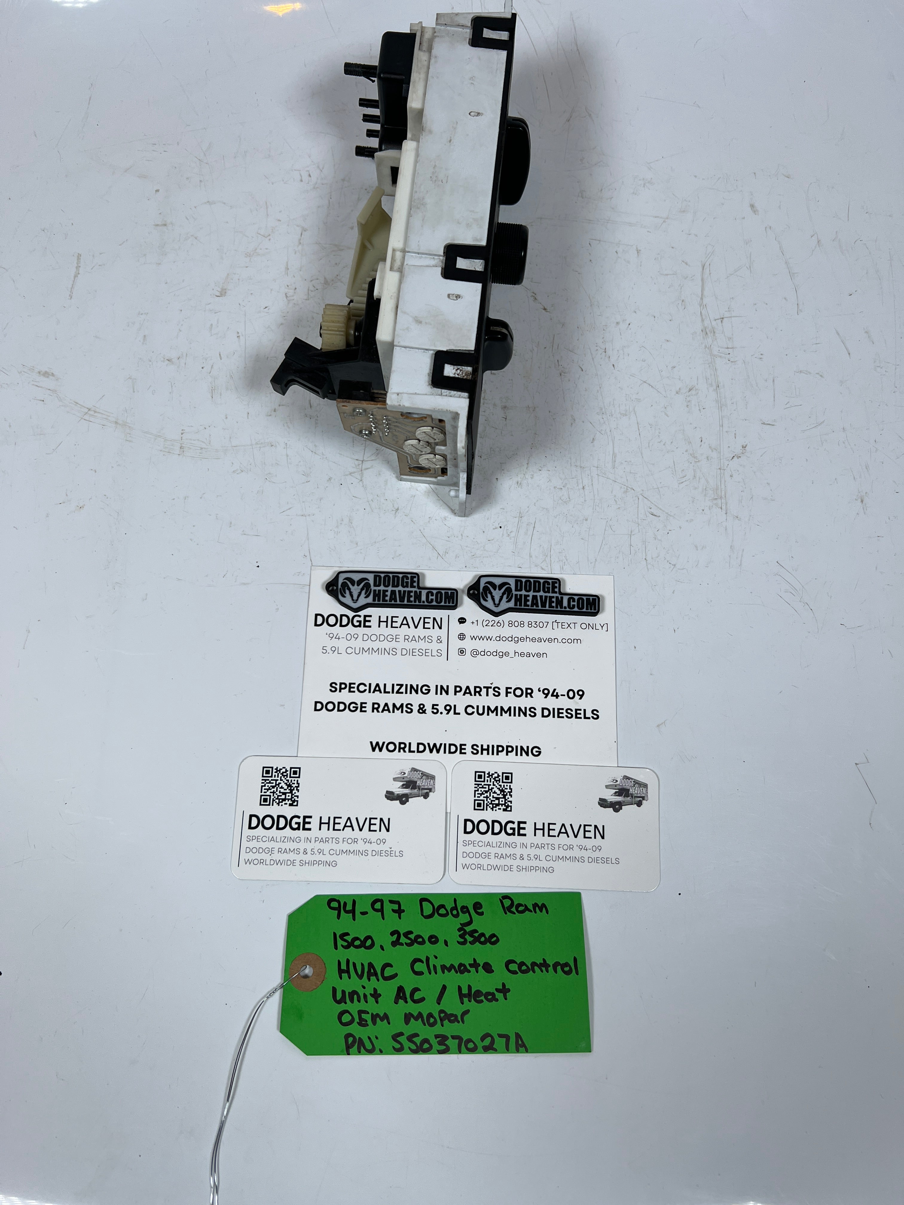 1994-1997 Dodge Ram Truck A/C Heater Climate Temperature Control Switch HVAC (OEM)