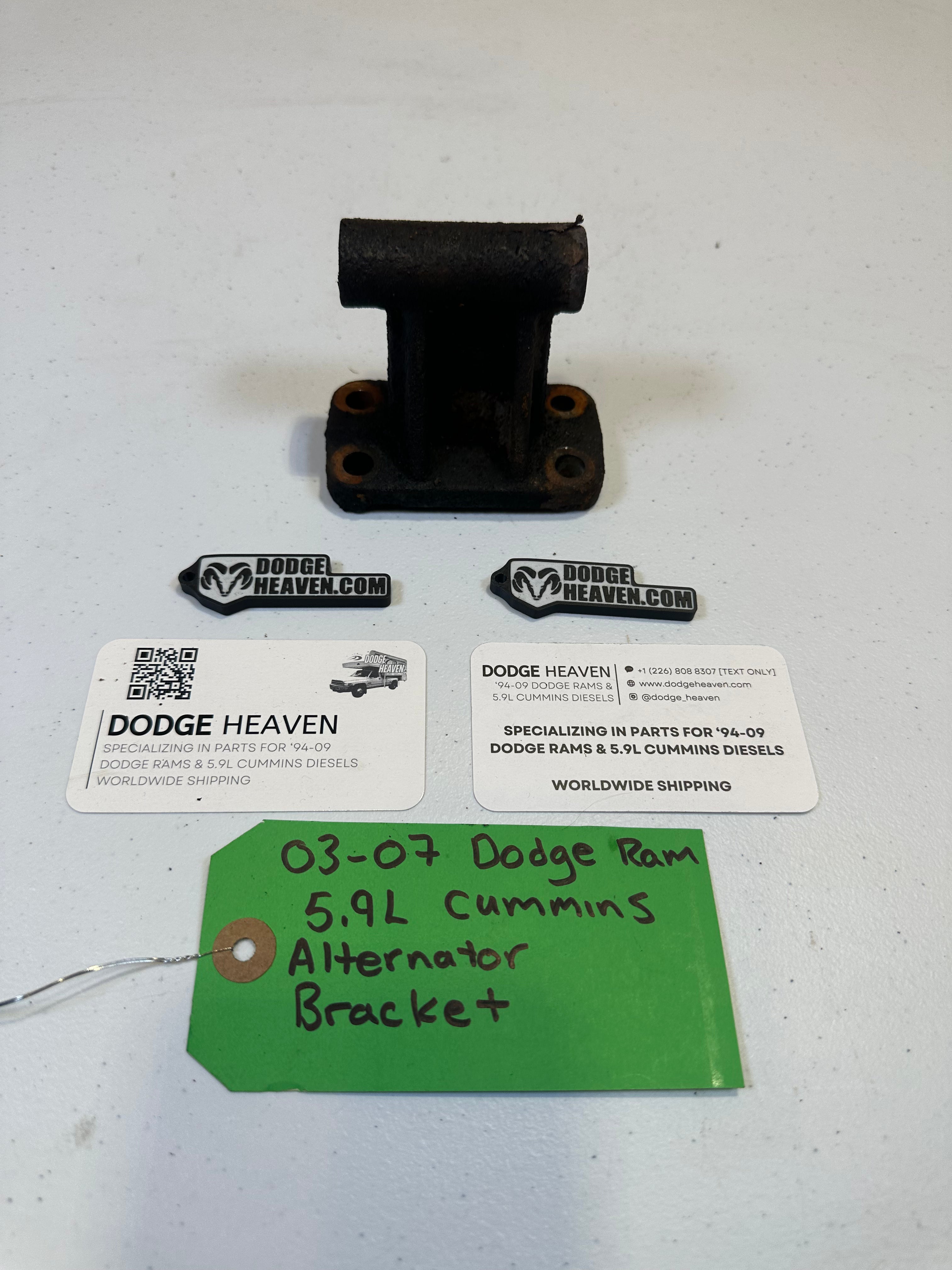 2003-2007 Dodge Ram 2500 3500 5.9L Cummins 24V Alternator Bracket (OEM)