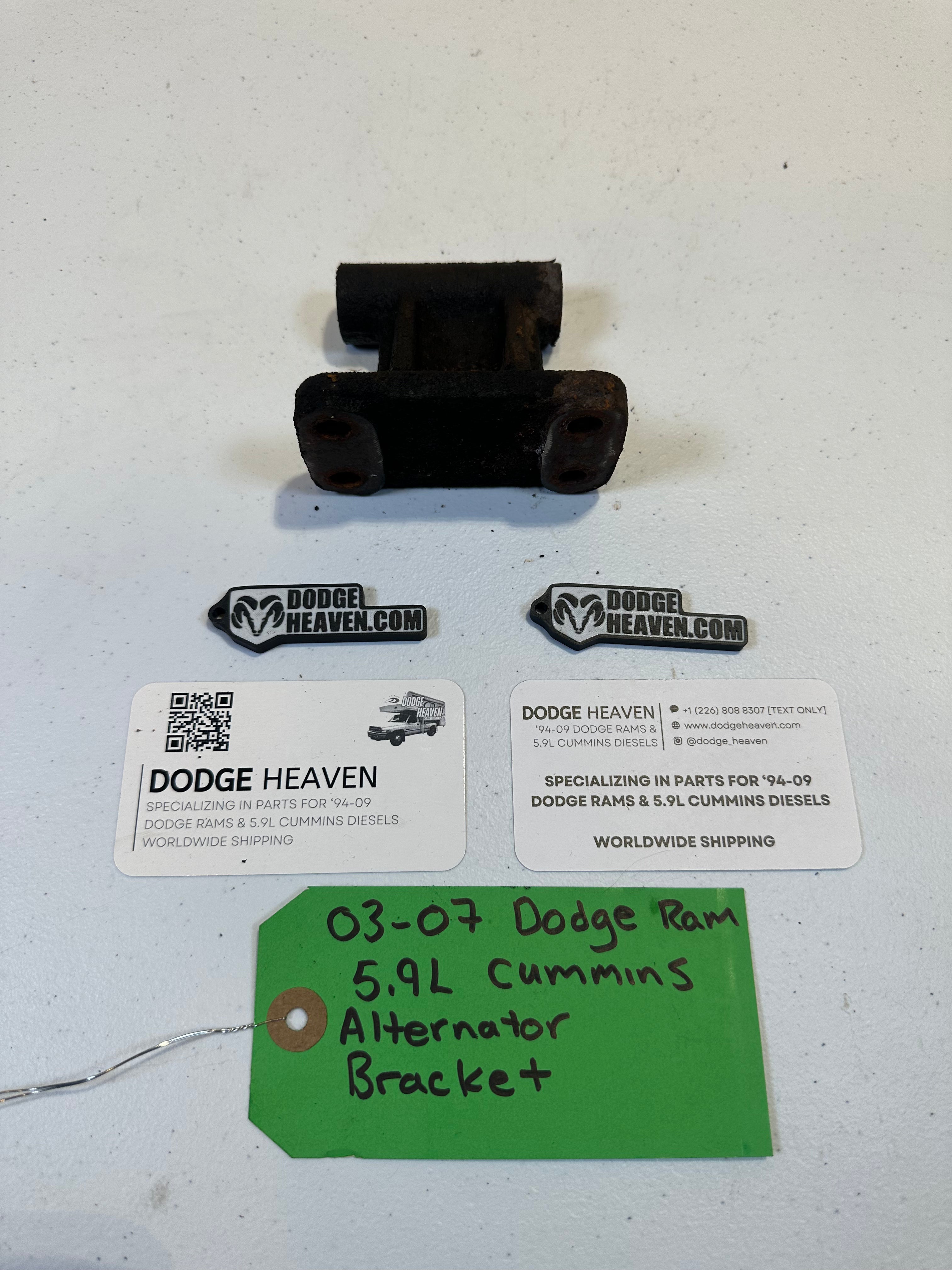 2003-2007 Dodge Ram 2500 3500 5.9L Cummins 24V Alternator Bracket (OEM)