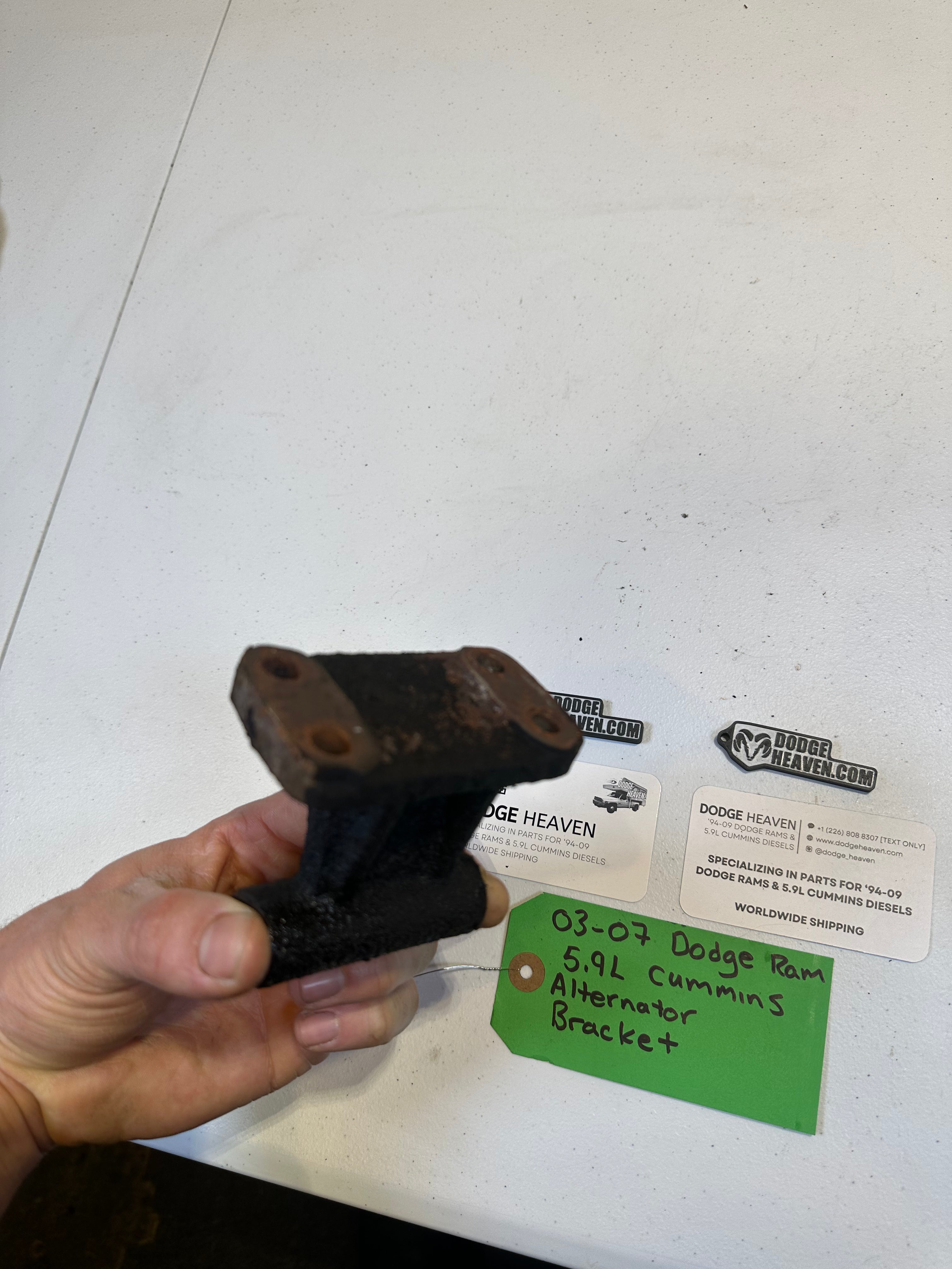 2003-2007 Dodge Ram 2500 3500 5.9L Cummins 24V Alternator Bracket (OEM)