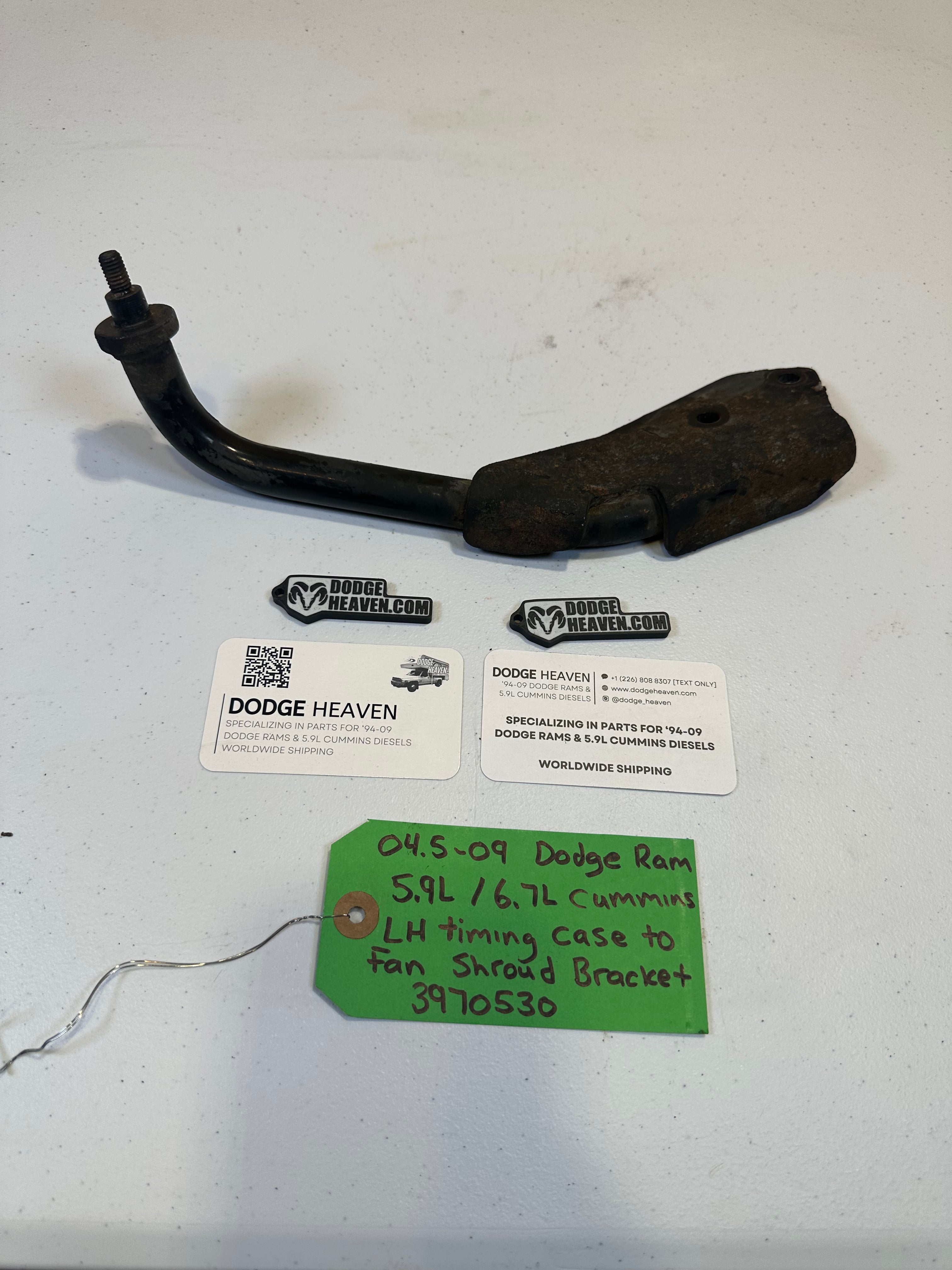 2004.5-2009 Dodge Ram 5.9L 6.7L Cummins Fan Shroud Bracket Driver-Side (OEM)