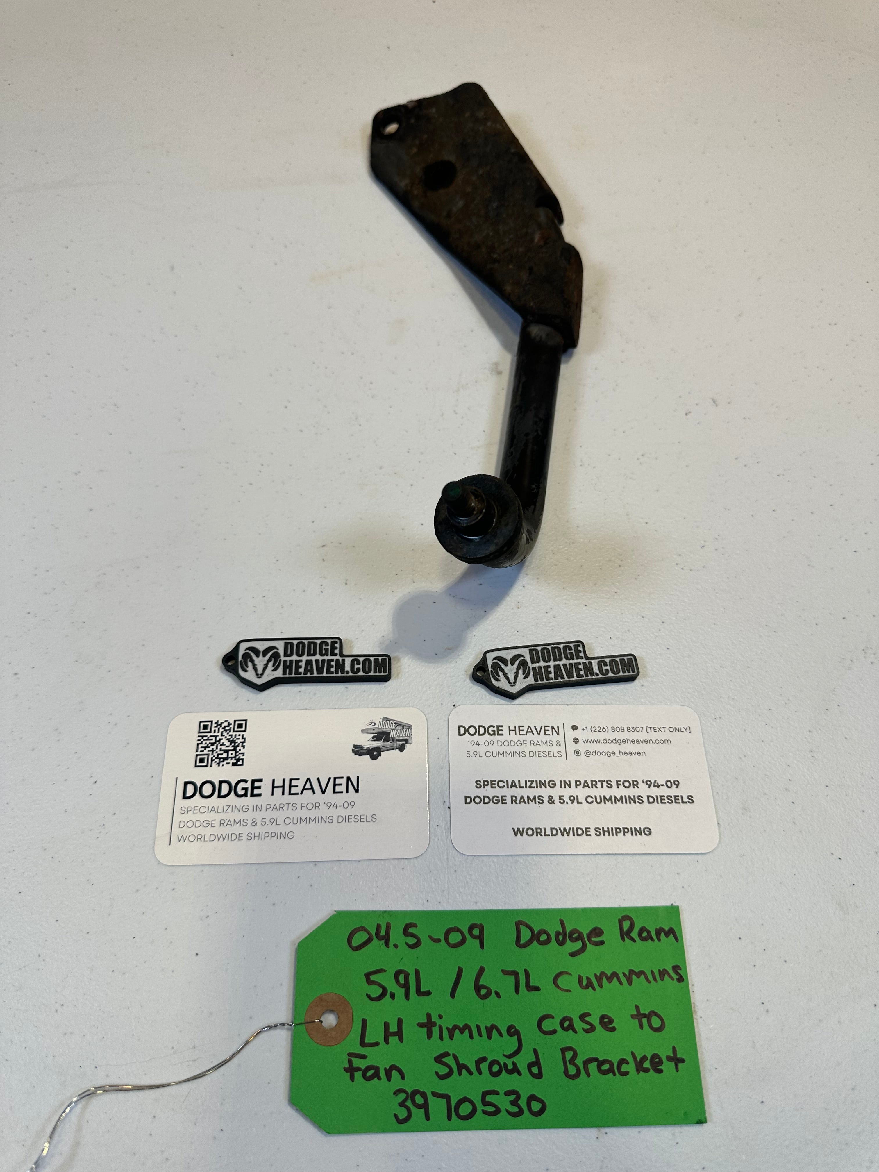 2004.5-2009 Dodge Ram 5.9L 6.7L Cummins Fan Shroud Bracket Driver-Side (OEM)