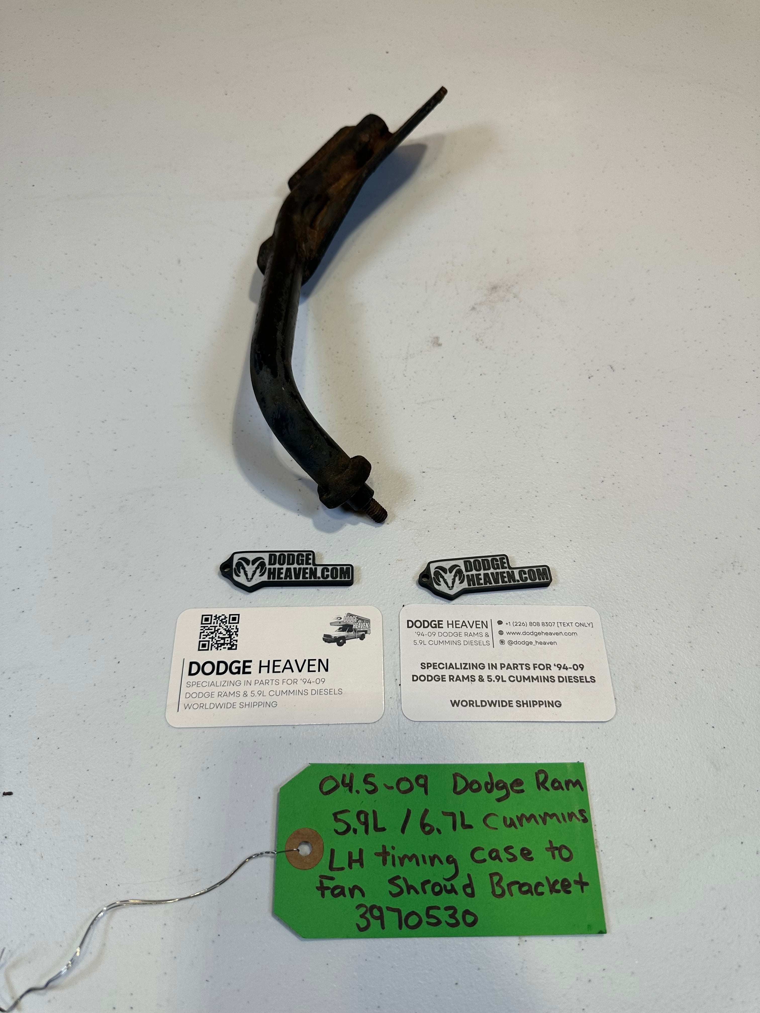 2004.5-2009 Dodge Ram 5.9L 6.7L Cummins Fan Shroud Bracket Driver-Side (OEM)