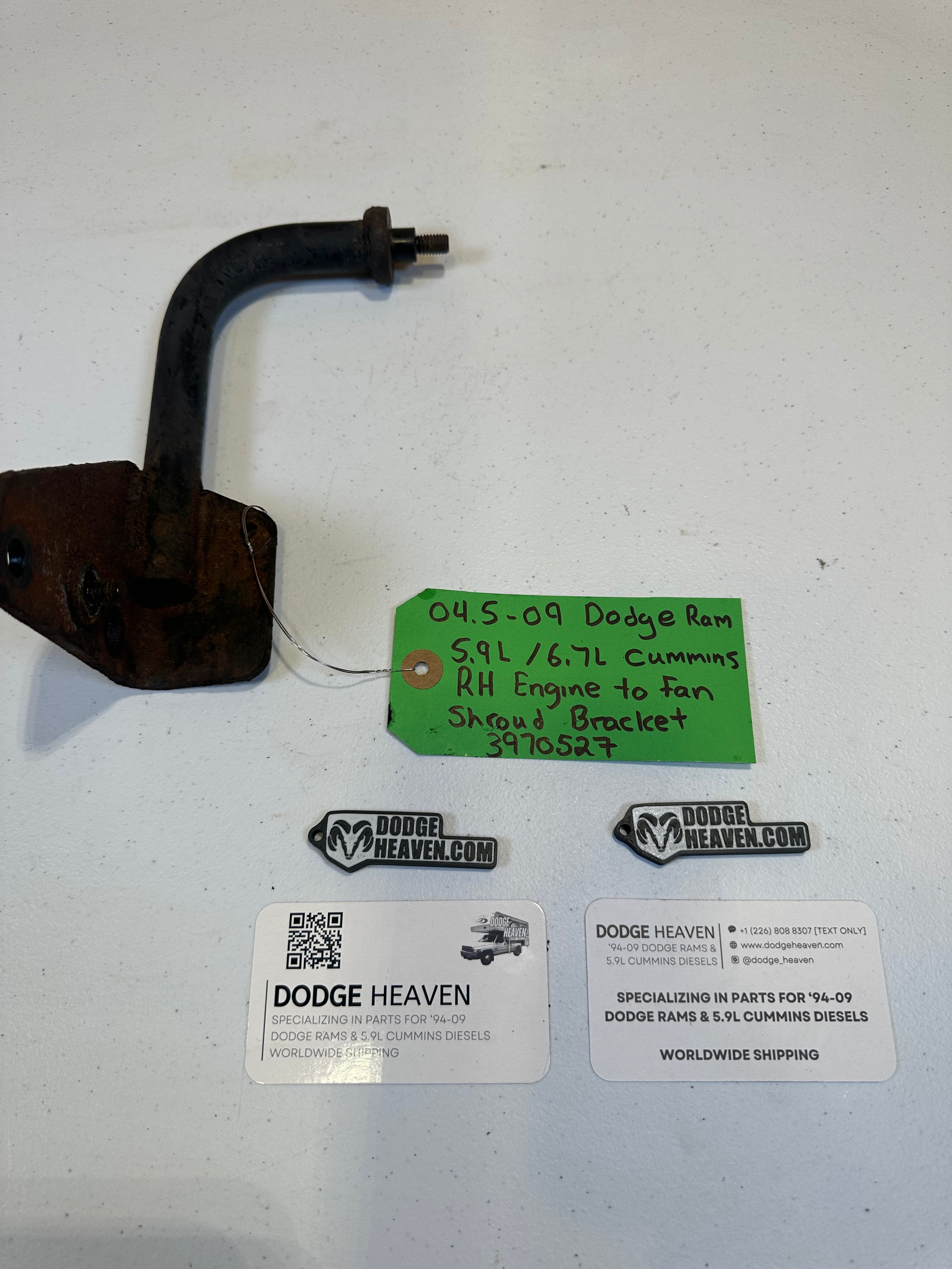2004.5-2009 Dodge Ram 5.9L / 6.7L Cummins Fan Shroud Bracket Passenger-Side (OEM)