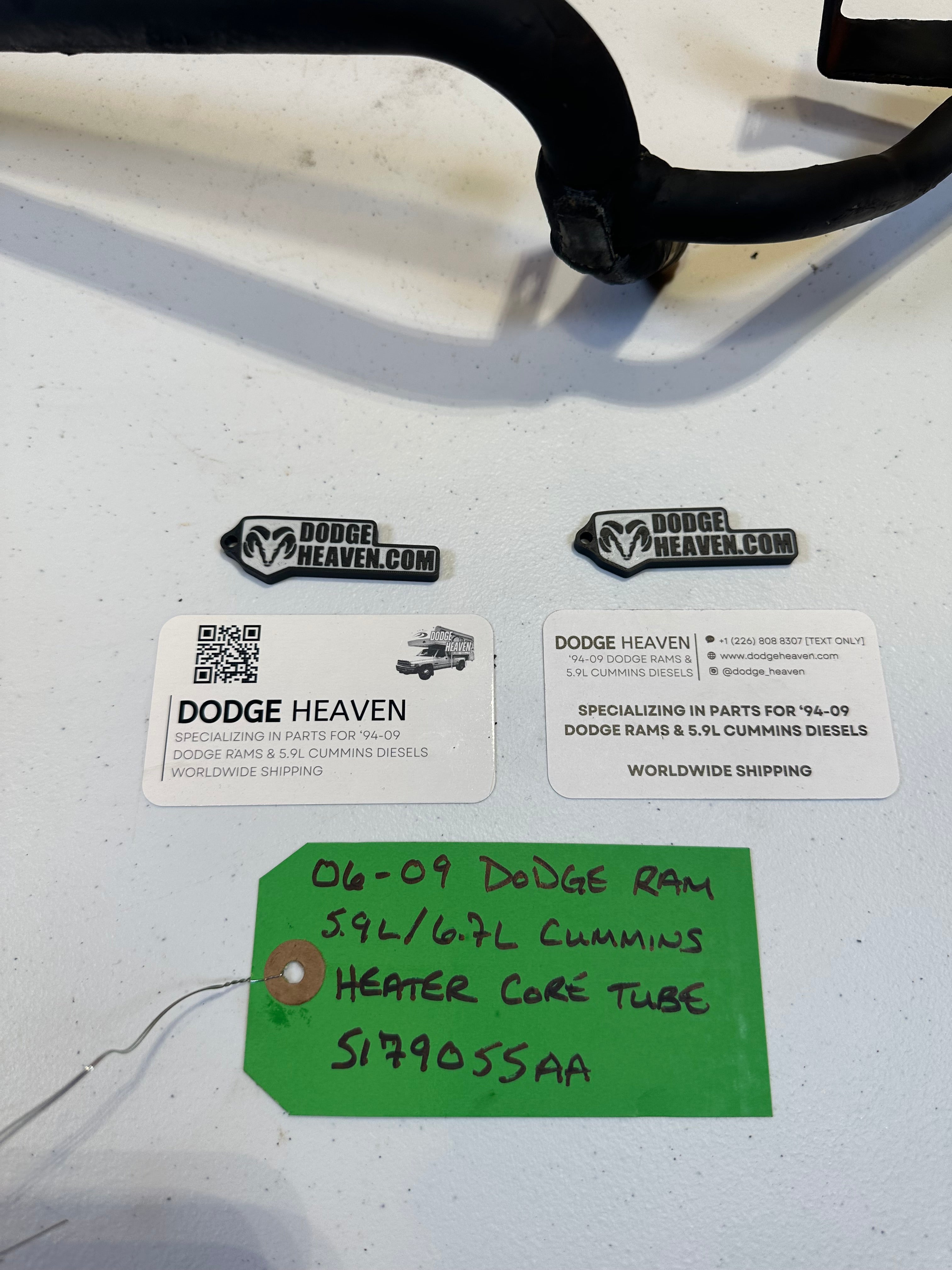 2006-2007 Dodge Ram 2500 3500 5.9L Cummins Heater Core Tube (OEM)