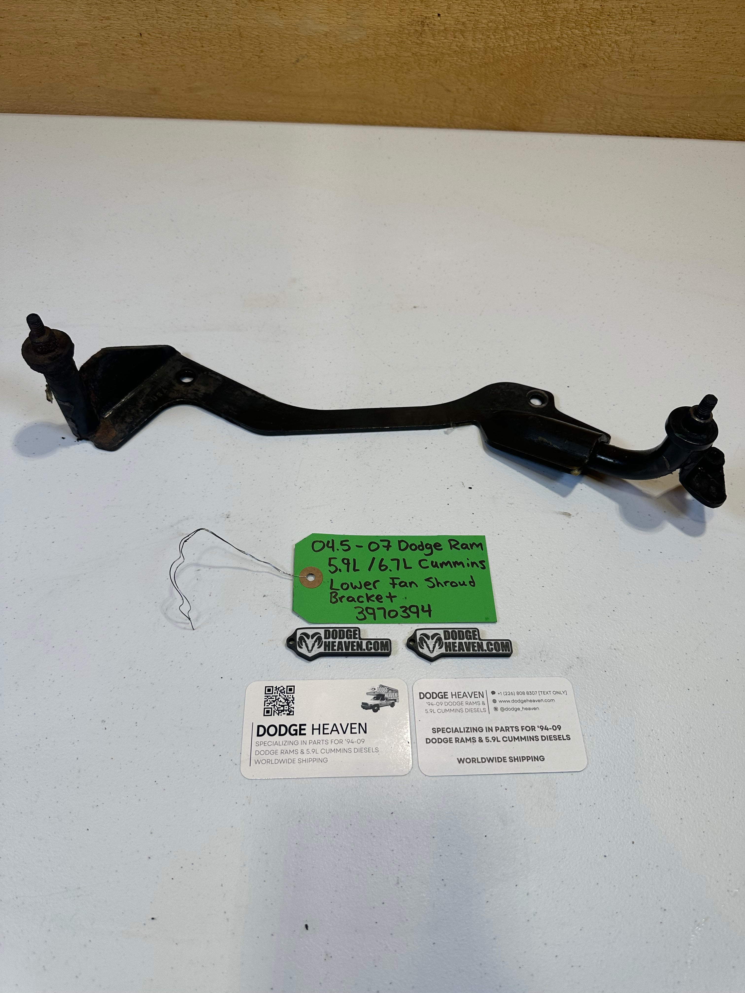 2004.5-2009 Dodge Ram 5.9L / 6.7L Cummins Lower Fan Shroud Bracket (OEM)