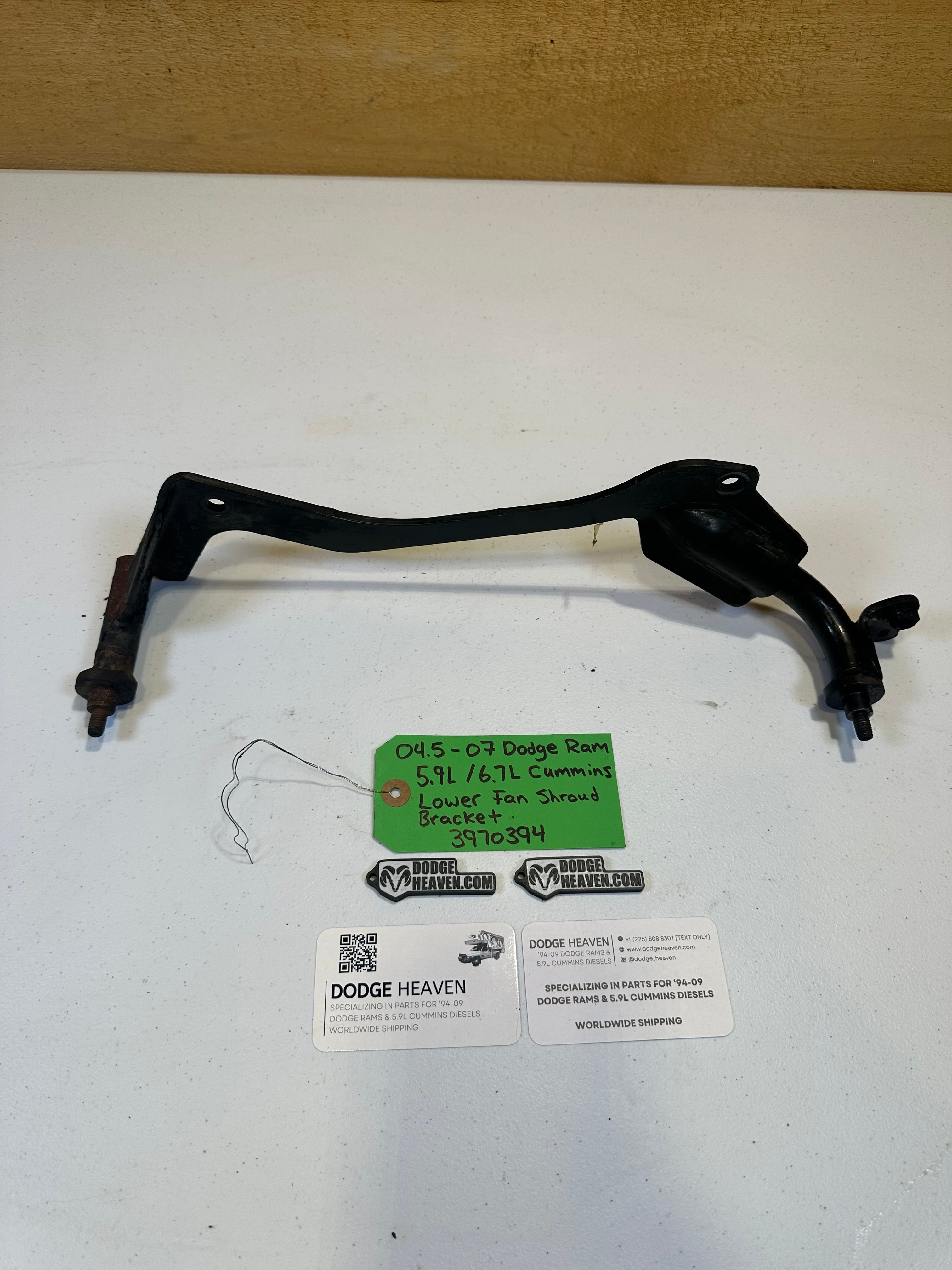2004.5-2009 Dodge Ram 5.9L / 6.7L Cummins Lower Fan Shroud Bracket (OEM)