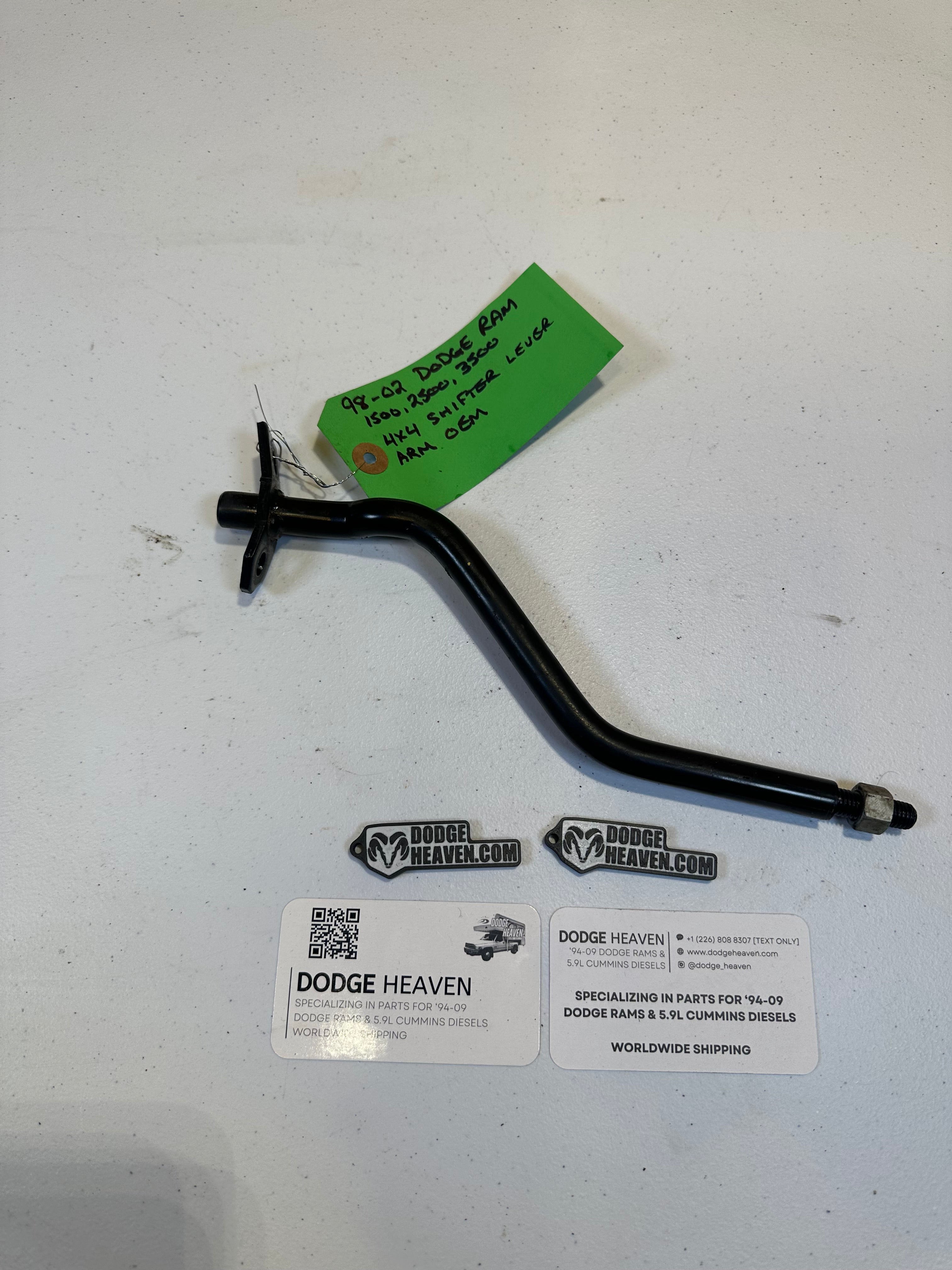 1998-2002 Dodge Ram 1500 2500 3500 4x4 Transfer Case Shifter Lever Arm (OEM)