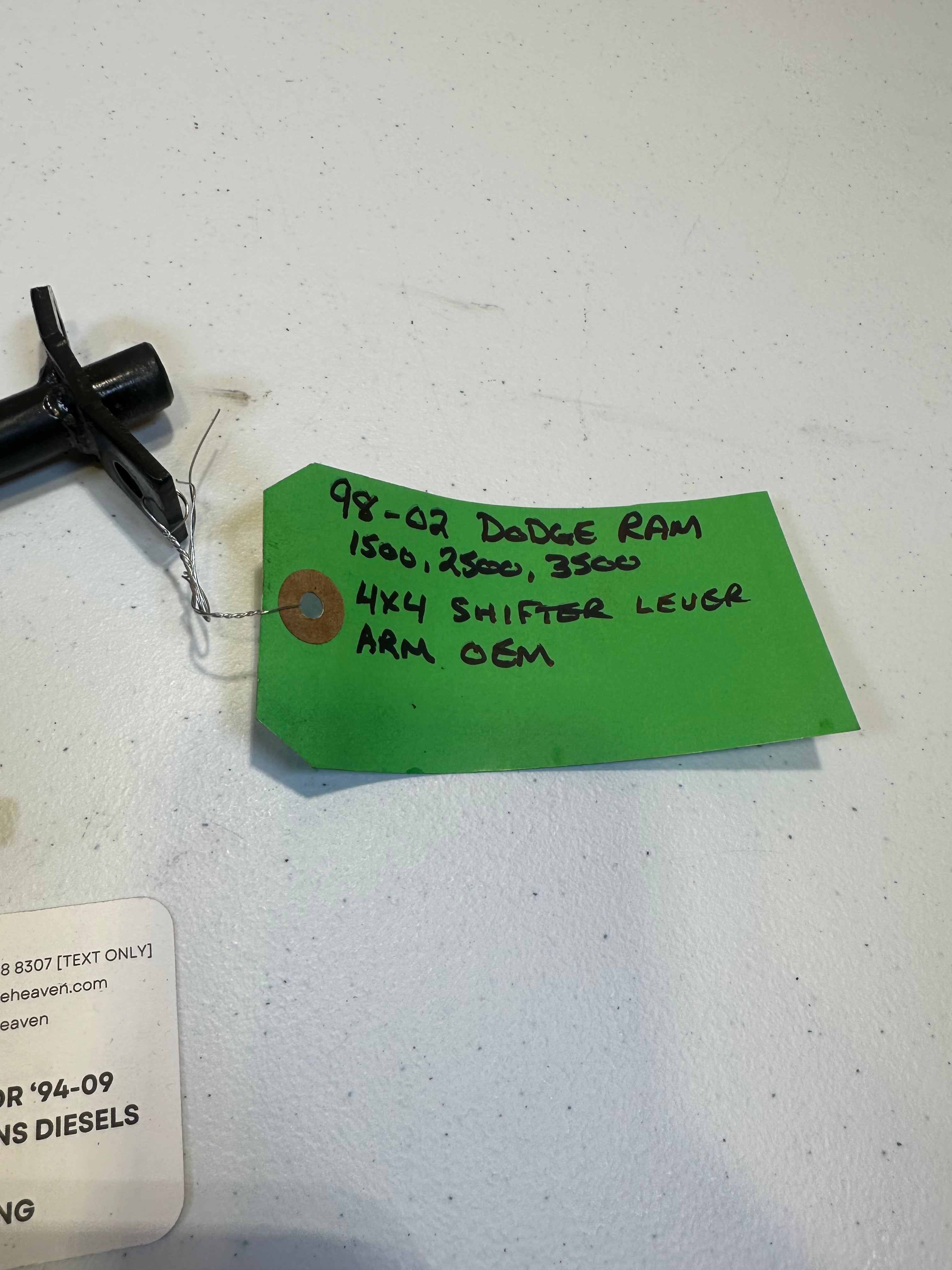 1998-2002 Dodge Ram 1500 2500 3500 4x4 Transfer Case Shifter Lever Arm (OEM)