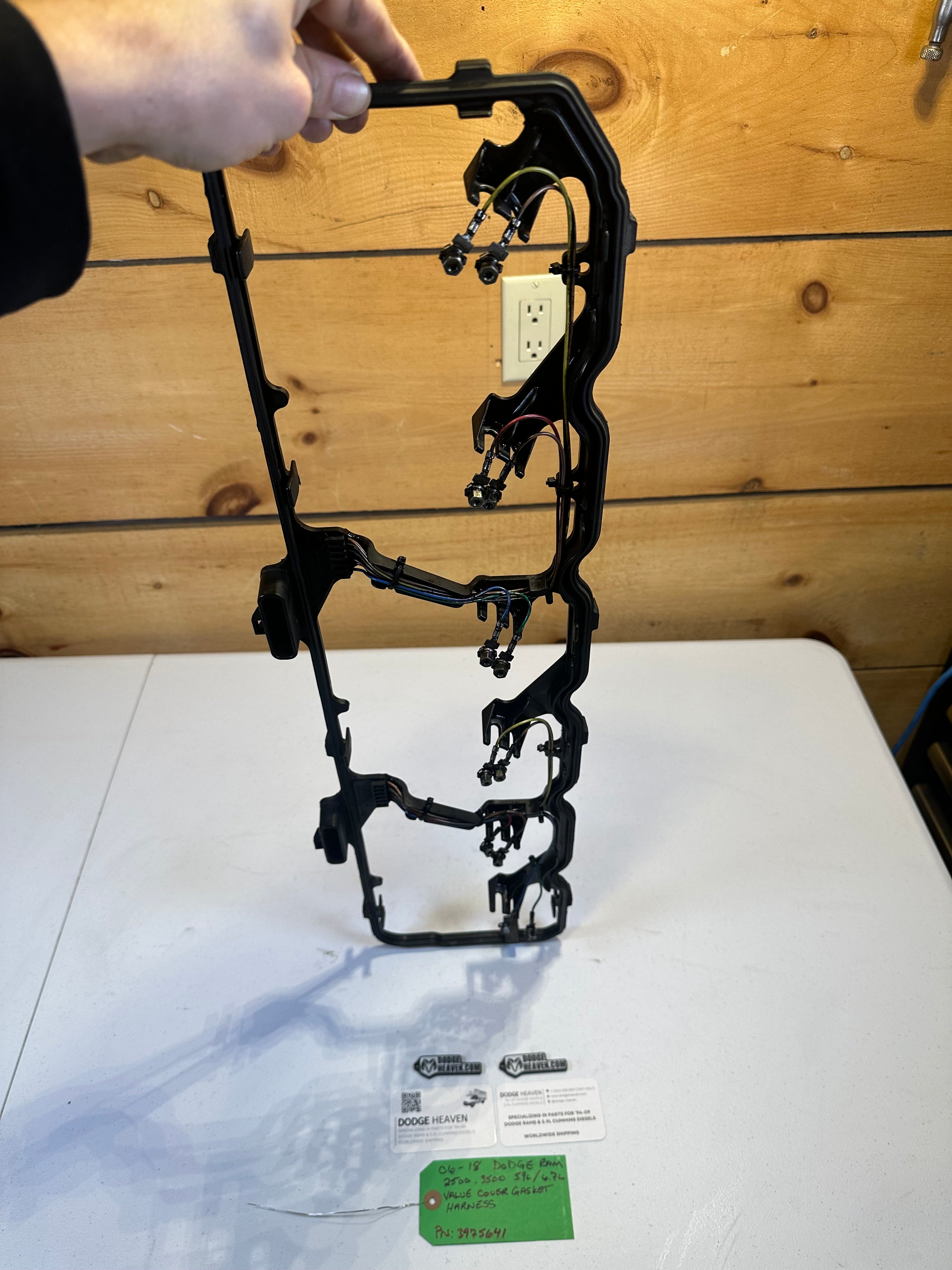 2006-2018 Dodge Ram 5.9L 6.7L Cummins Valve Cover Injector Wiring Harness Gasket (OEM)