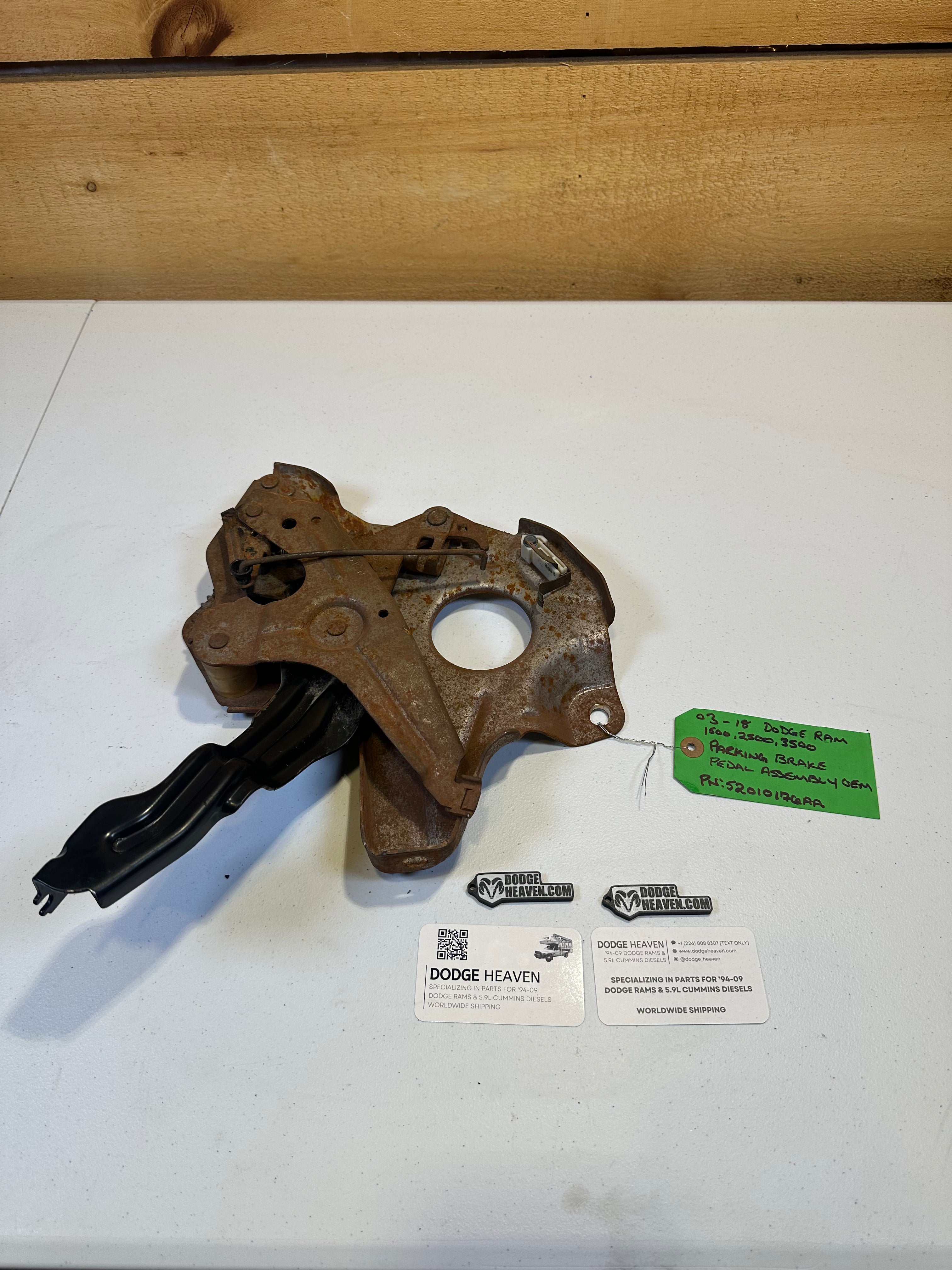 2003-2018 Dodge Ram Emergency Brake Pedal Assembly (OEM)