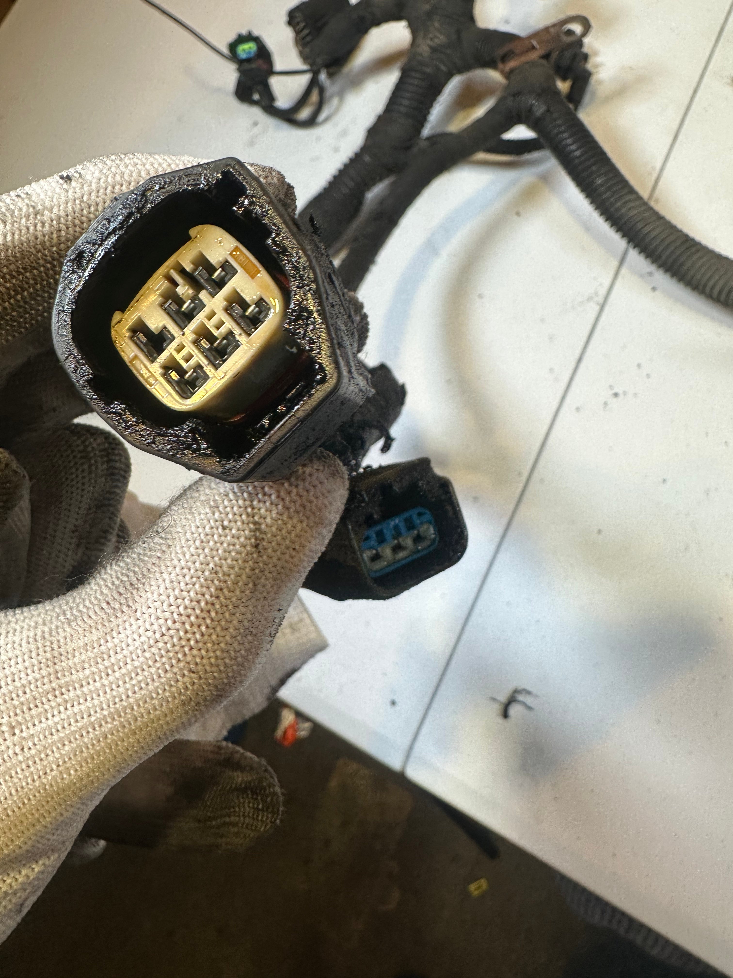 2006-2006 Dodge Ram 2500 3500 5.9L Cummins Auto Engine to ECM Wiring Harness (OEM)