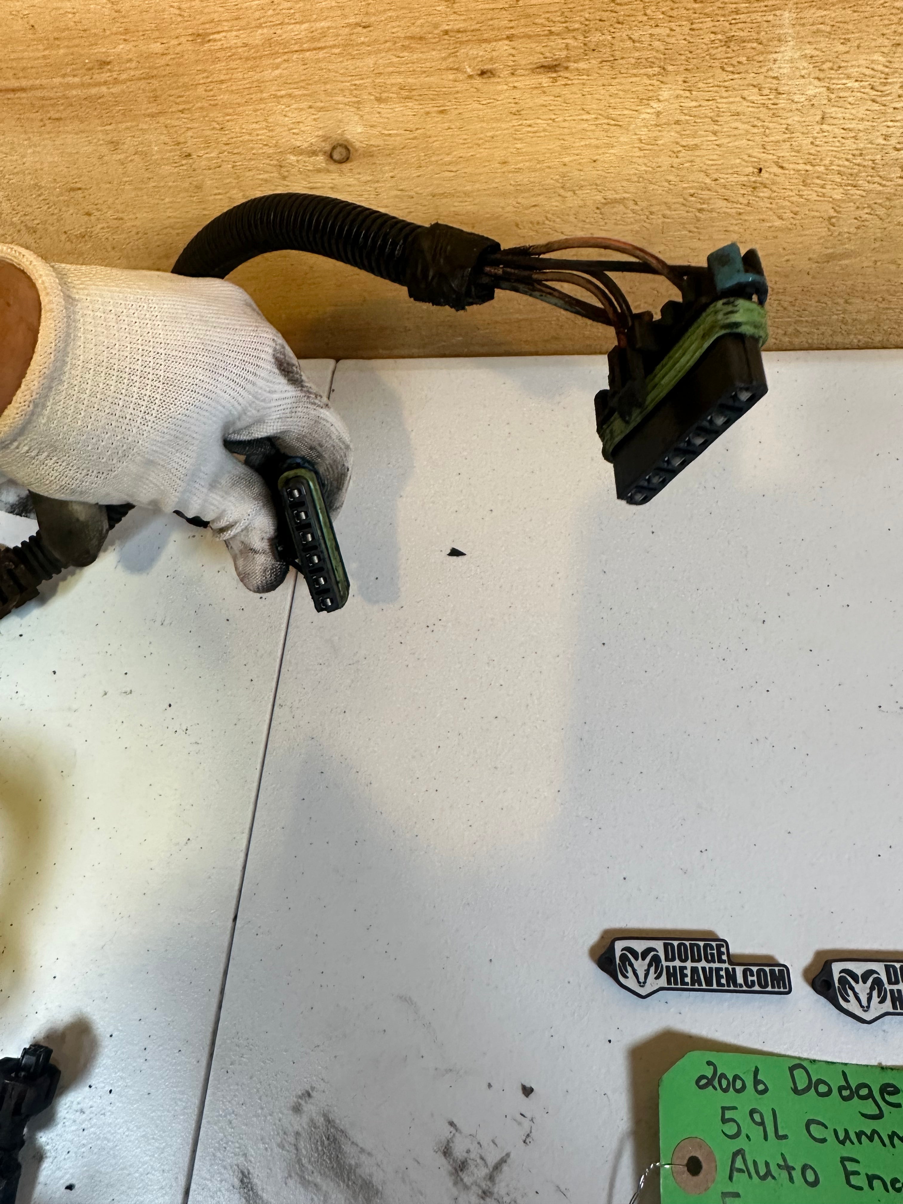 2006-2006 Dodge Ram 2500 3500 5.9L Cummins Auto Engine to ECM Wiring Harness (OEM)