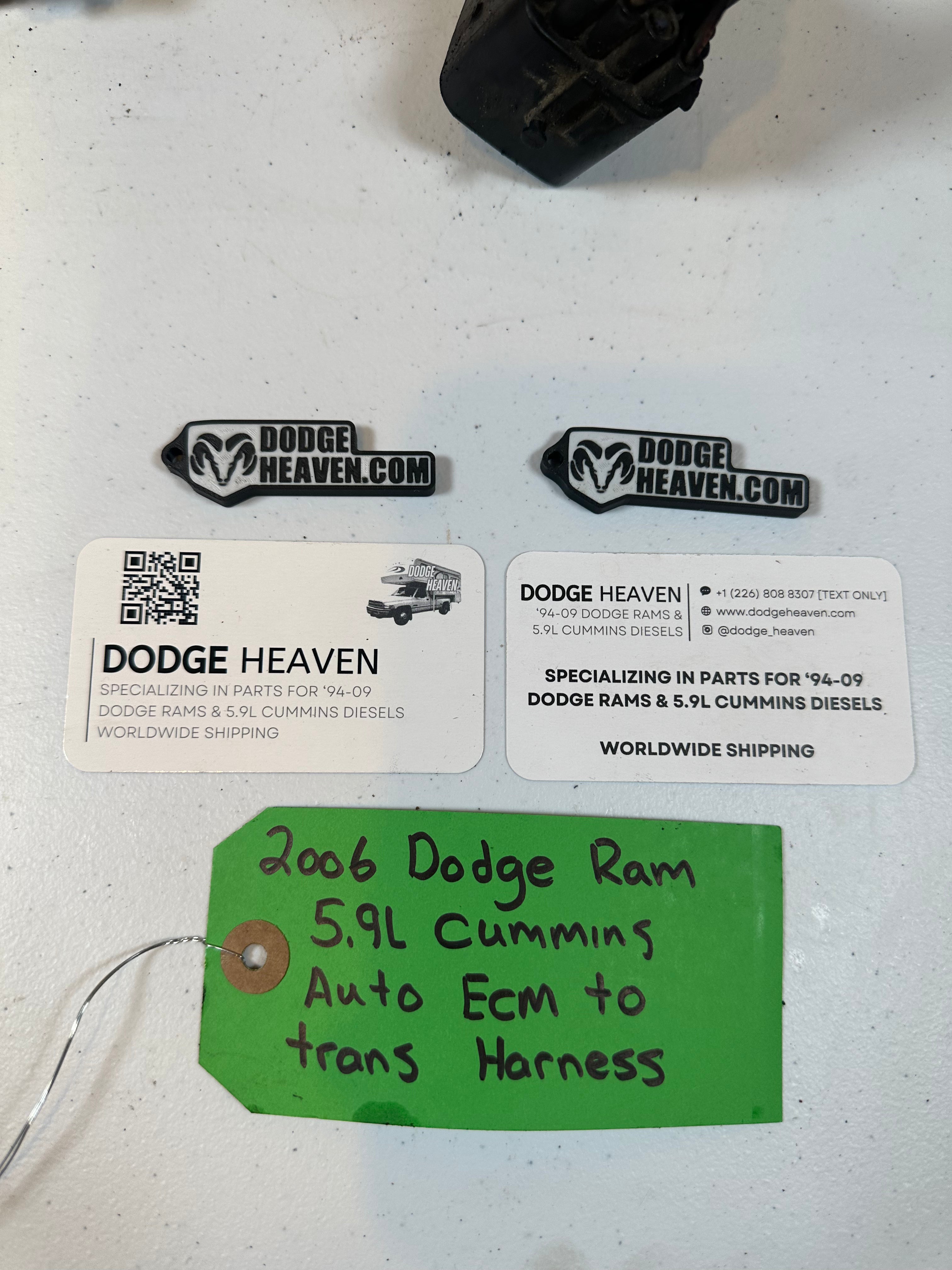 2006-2006 Dodge Ram 2500 3500 5.9L Cummins Auto ECM Engine Harness (OEM)