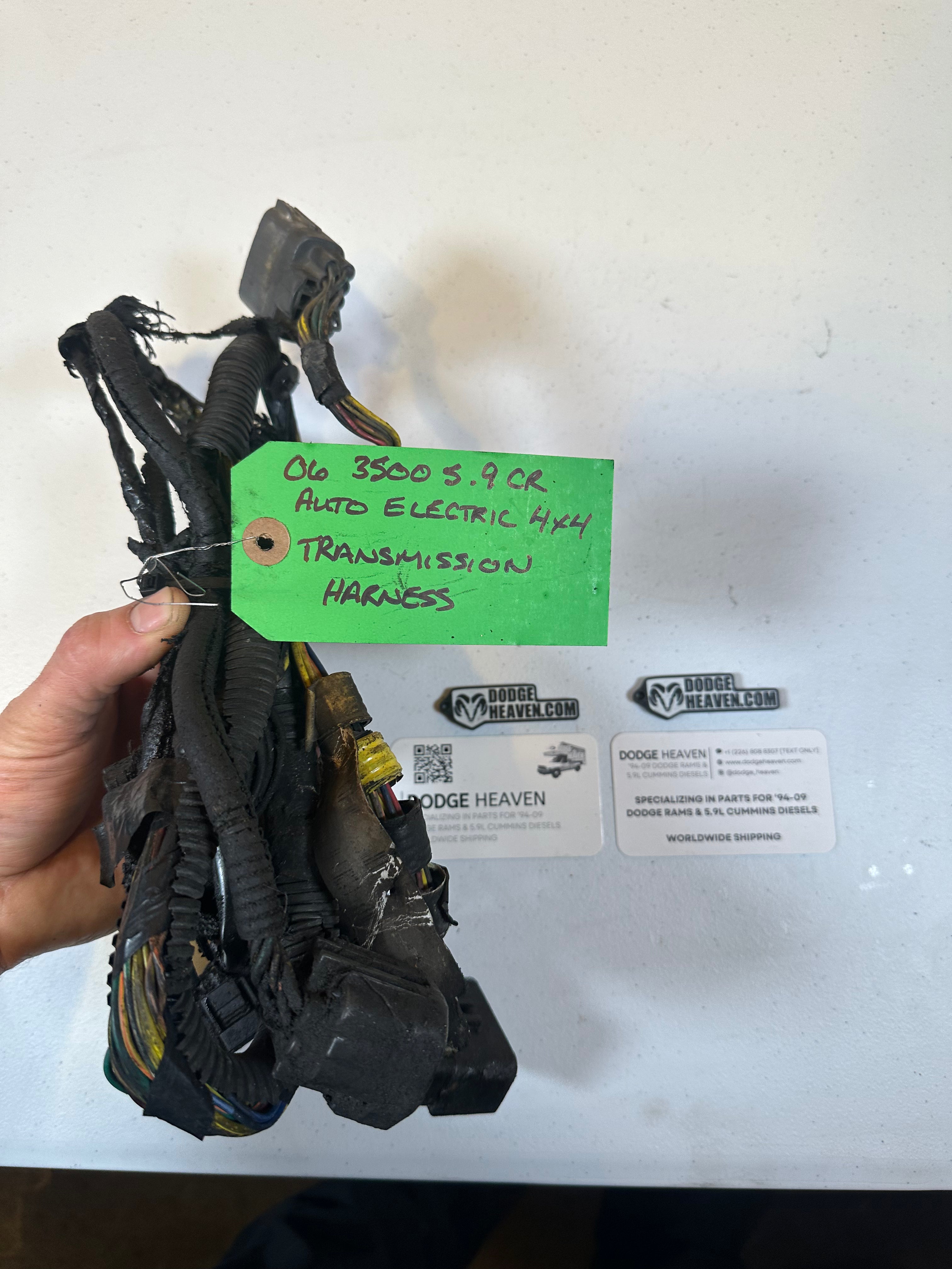 2006-2006 Dodge Ram 2500 3500 5.9L Cummins Auto 48re Transmission Harness (OEM)