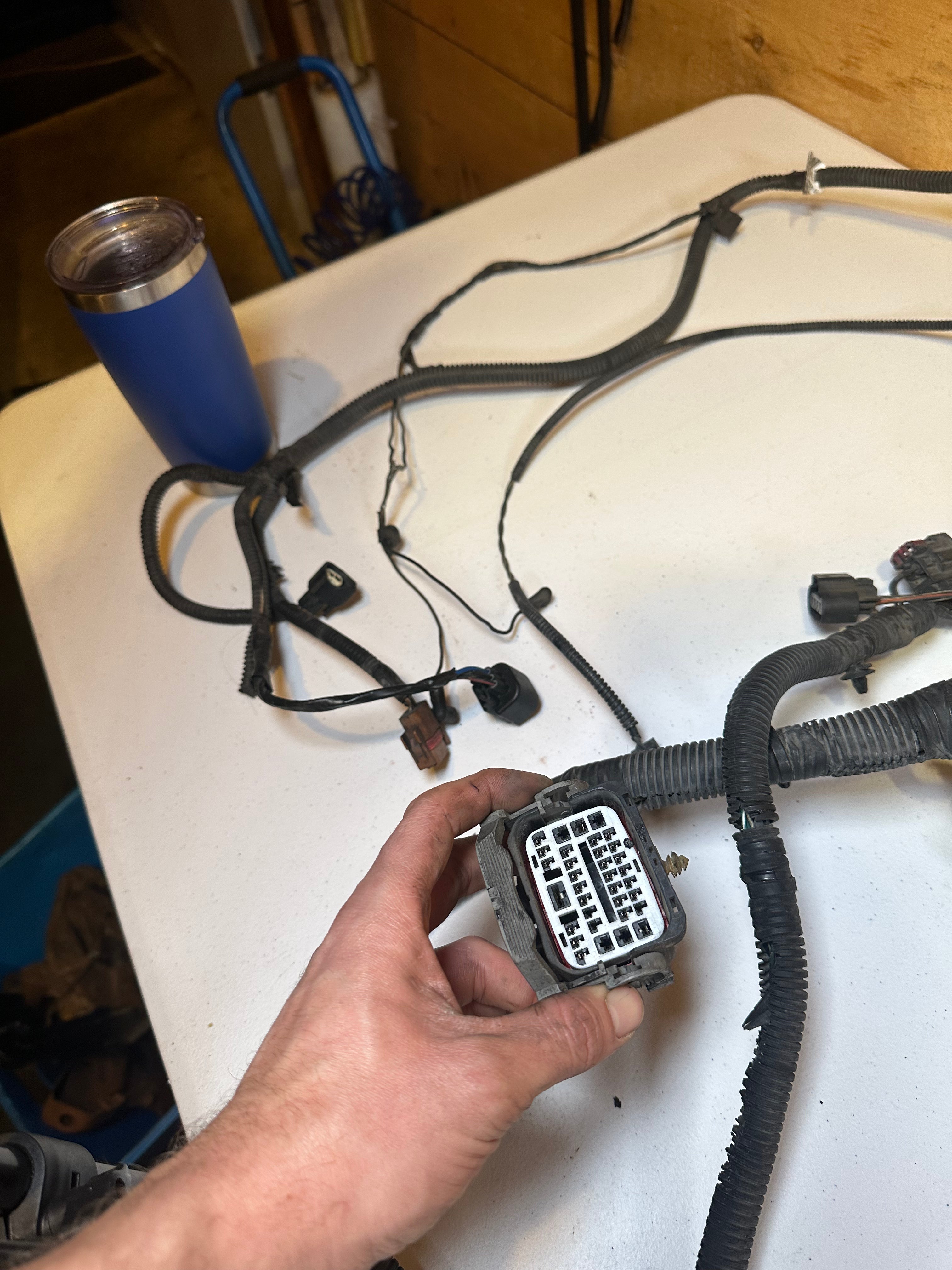 2006-2006 Dodge Ram 5.9L Cummins Engine Bay Harness Head Lights to Dash (OEM)