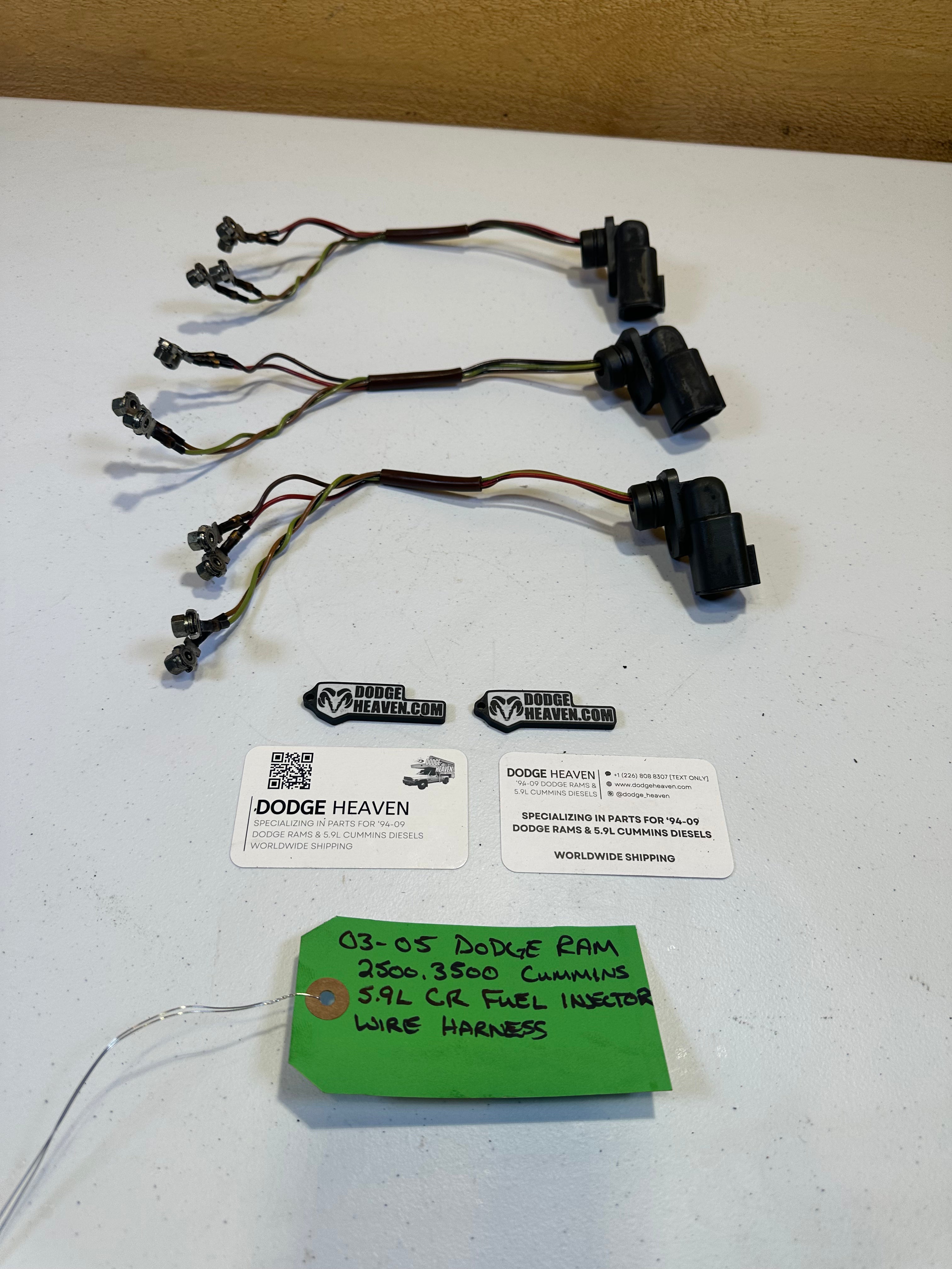 2003-2005 Dodge Ram 2500 3500 5.9L Cummins CR Injector Wiring Harness (OEM)