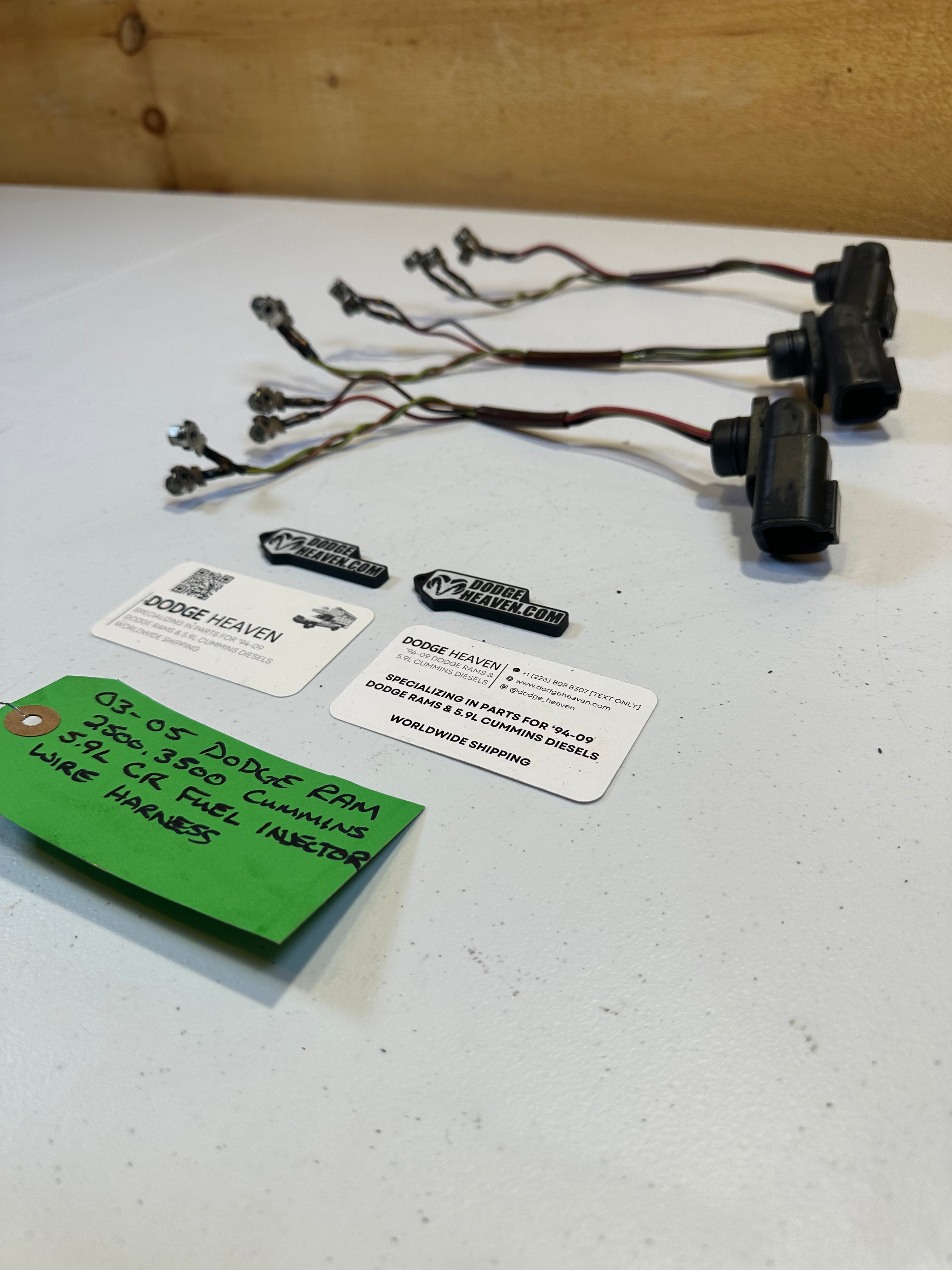 2003-2005 Dodge Ram 2500 3500 5.9L Cummins CR Injector Wiring Harness (OEM)