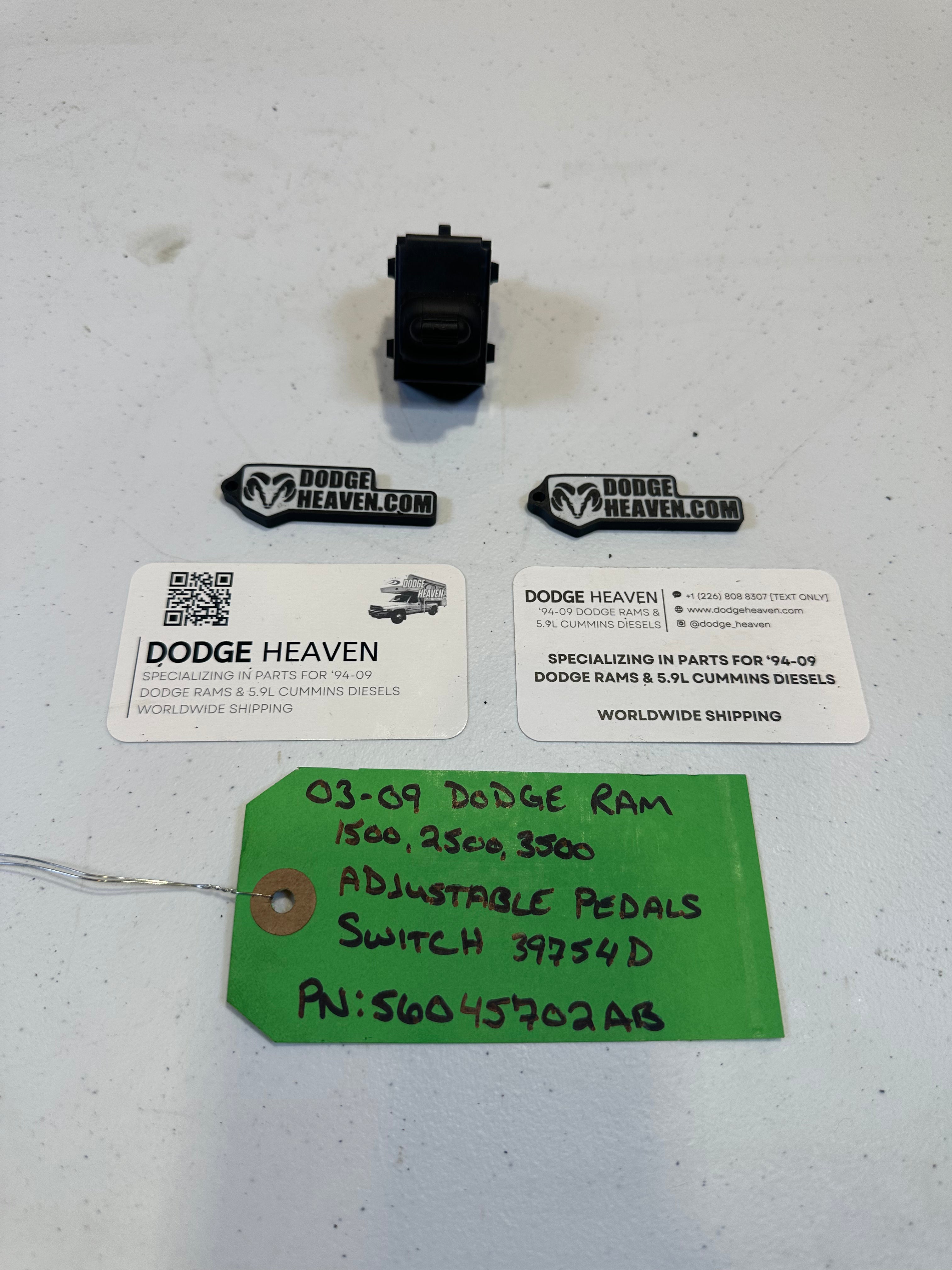 2003-2009 Dodge Ram 1500 2500 3500 Adjustable Pedal Switch (OEM)