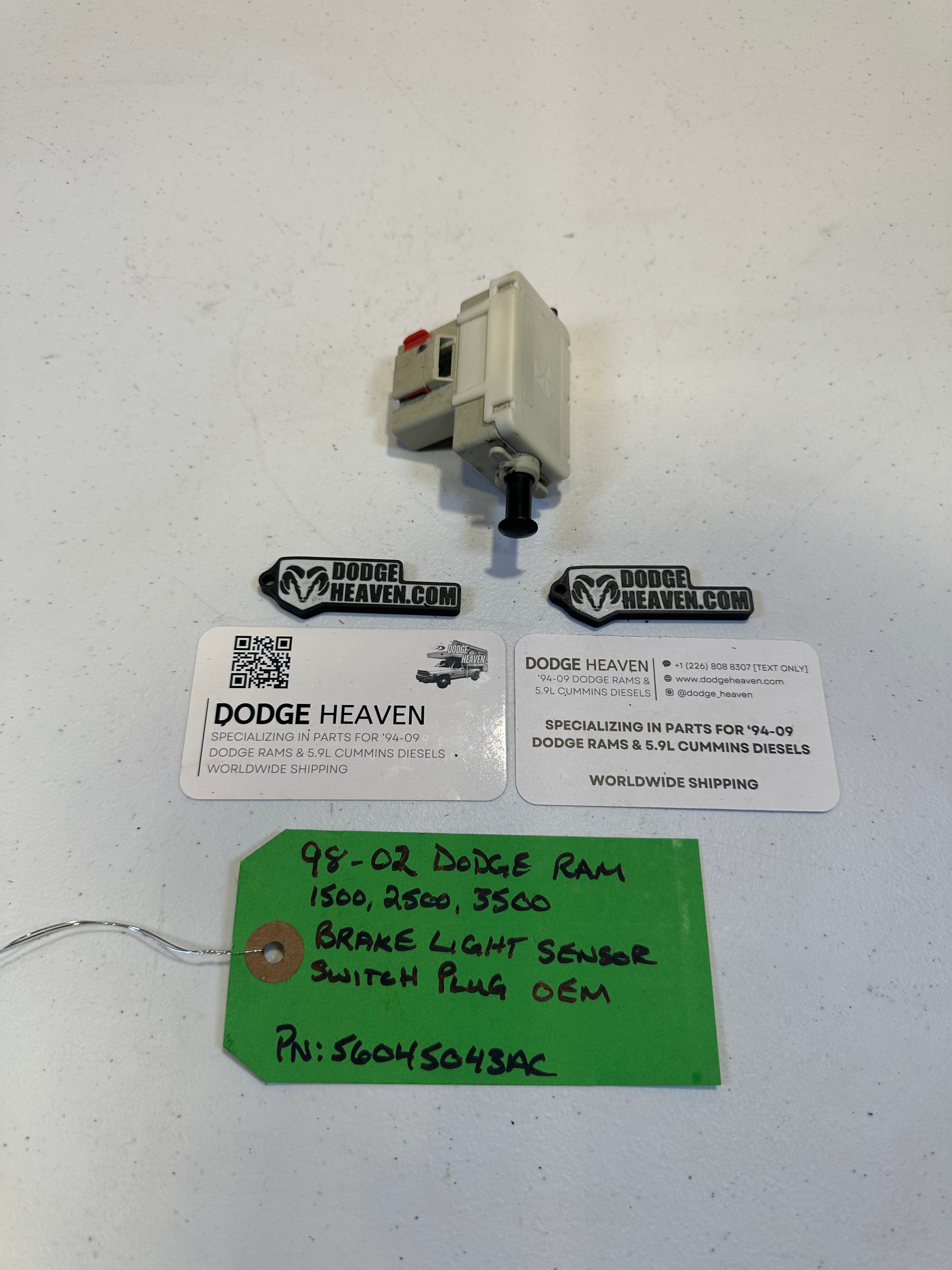 1998-2002 Dodge Ram 1500 2500 3500 Brake Light Sensor Switch (OEM)