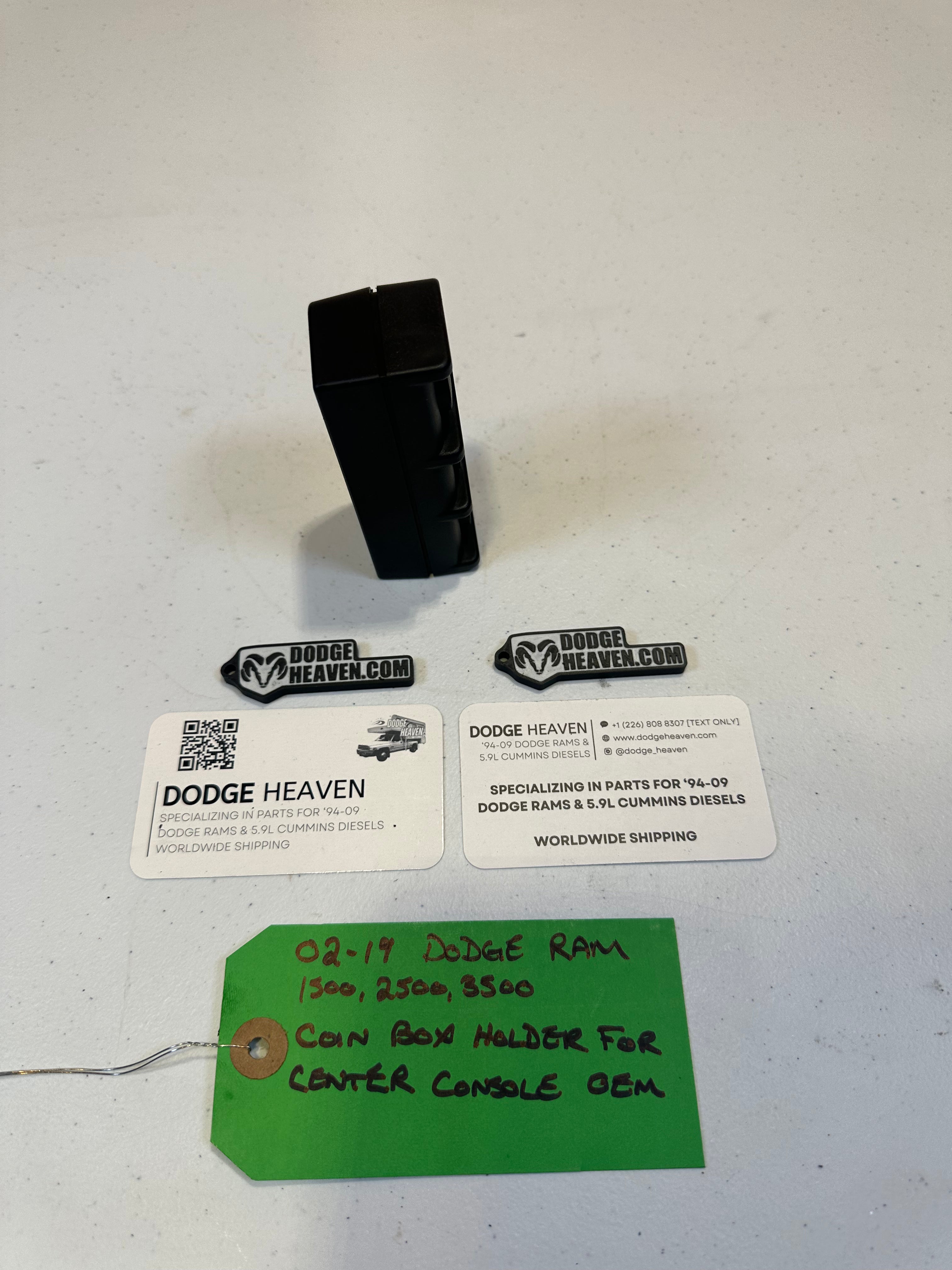 2002-2019 Dodge Ram 1500 2500 3500 Center Console Coin Holder (OEM)