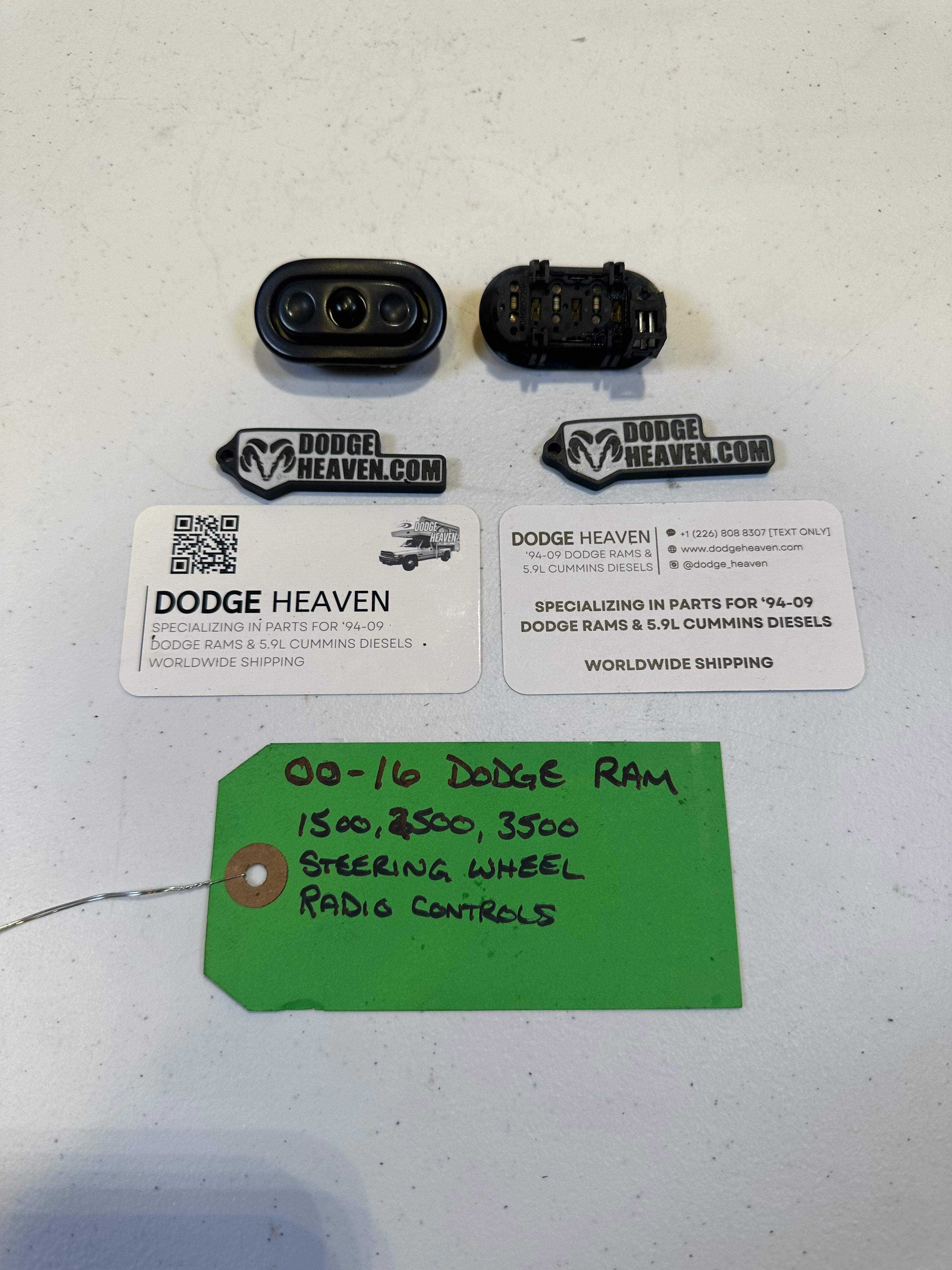 2000-2016 Dodge Ram 1500 2500 3500 Steering Wheel Radio Controls (OEM)