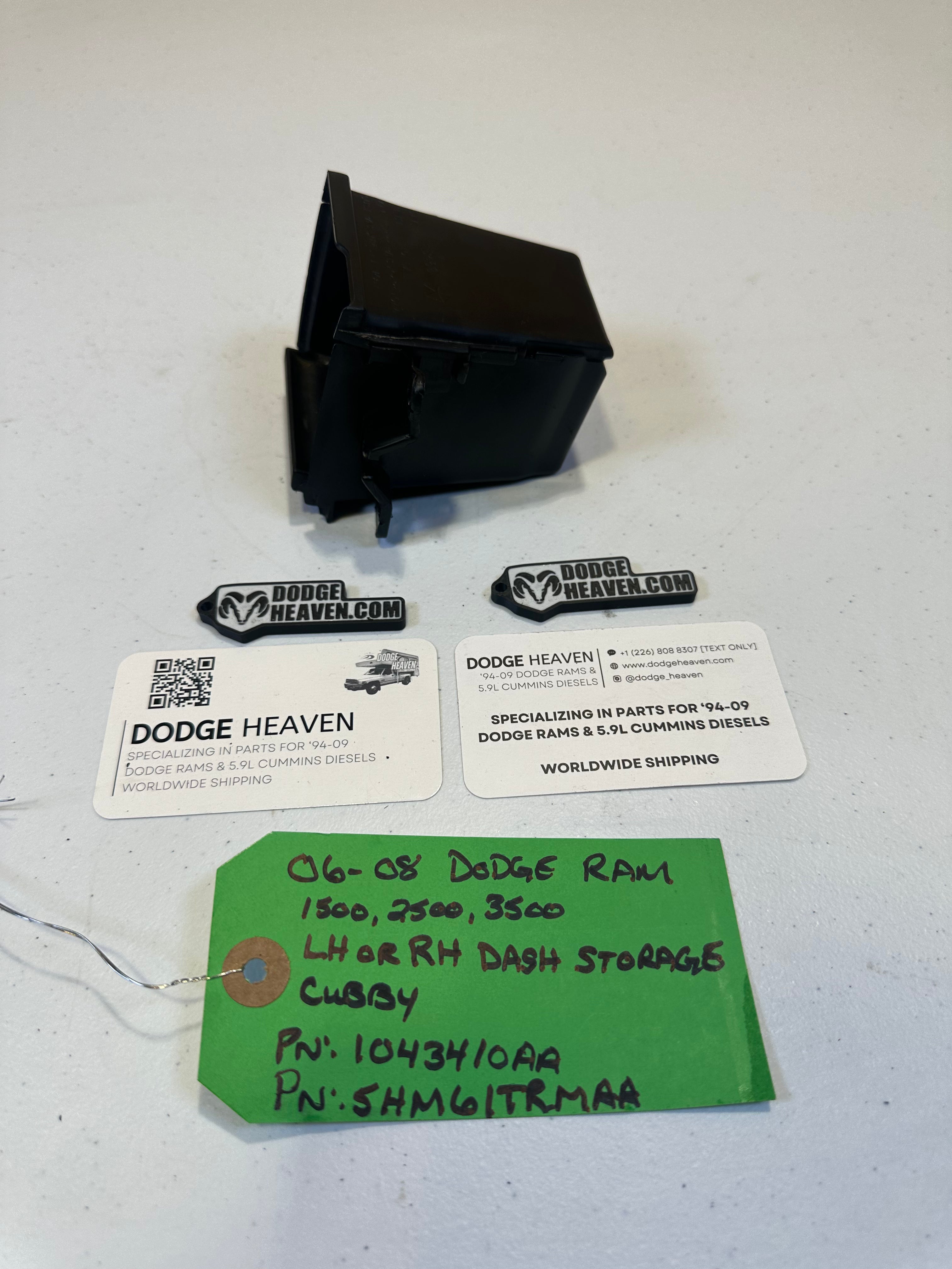 2006-2008 Dodge Ram 1500 2500 3500 Dash Storage Cubby (OEM)