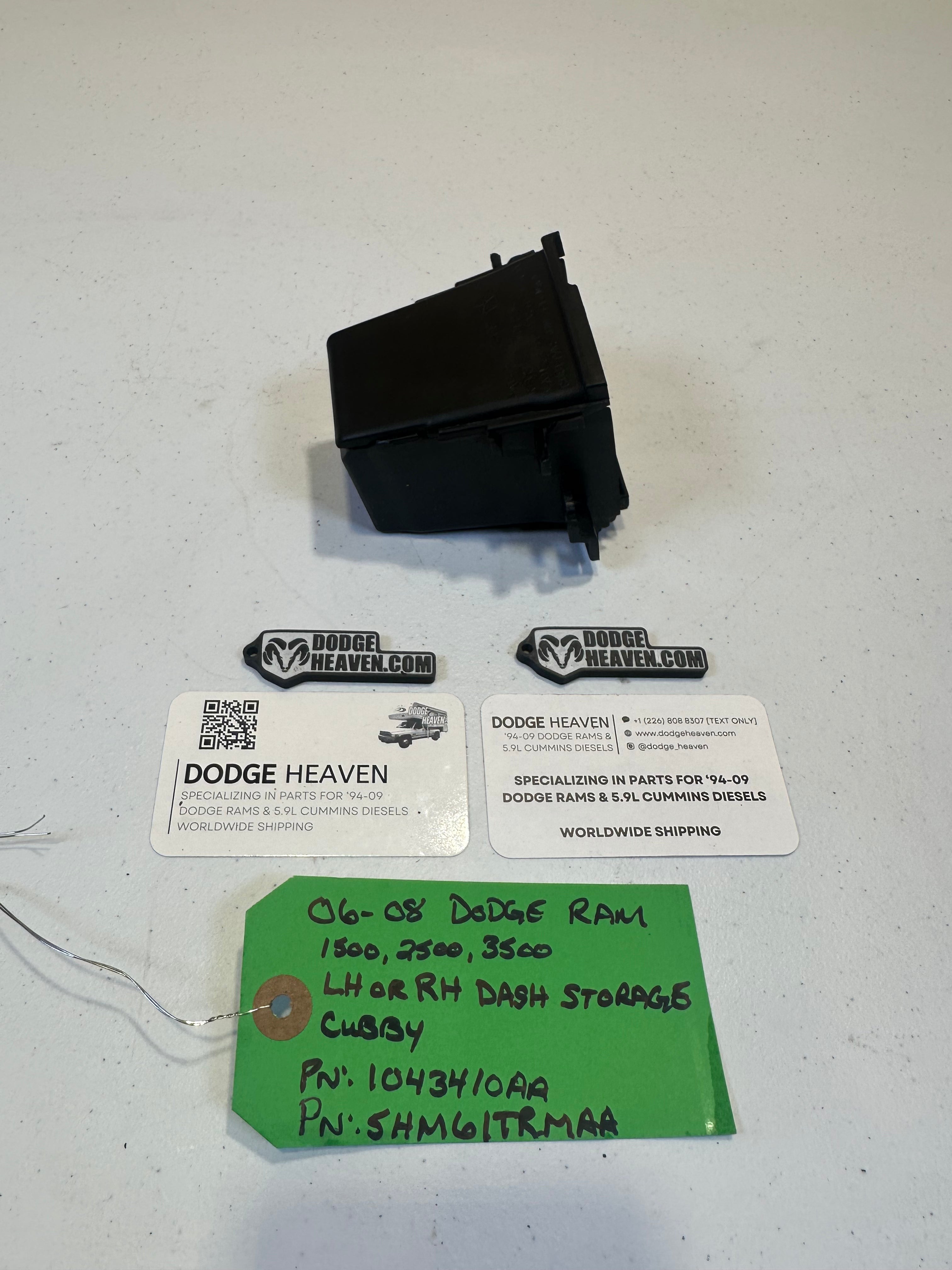 2006-2008 Dodge Ram 1500 2500 3500 Dash Storage Cubby (OEM)