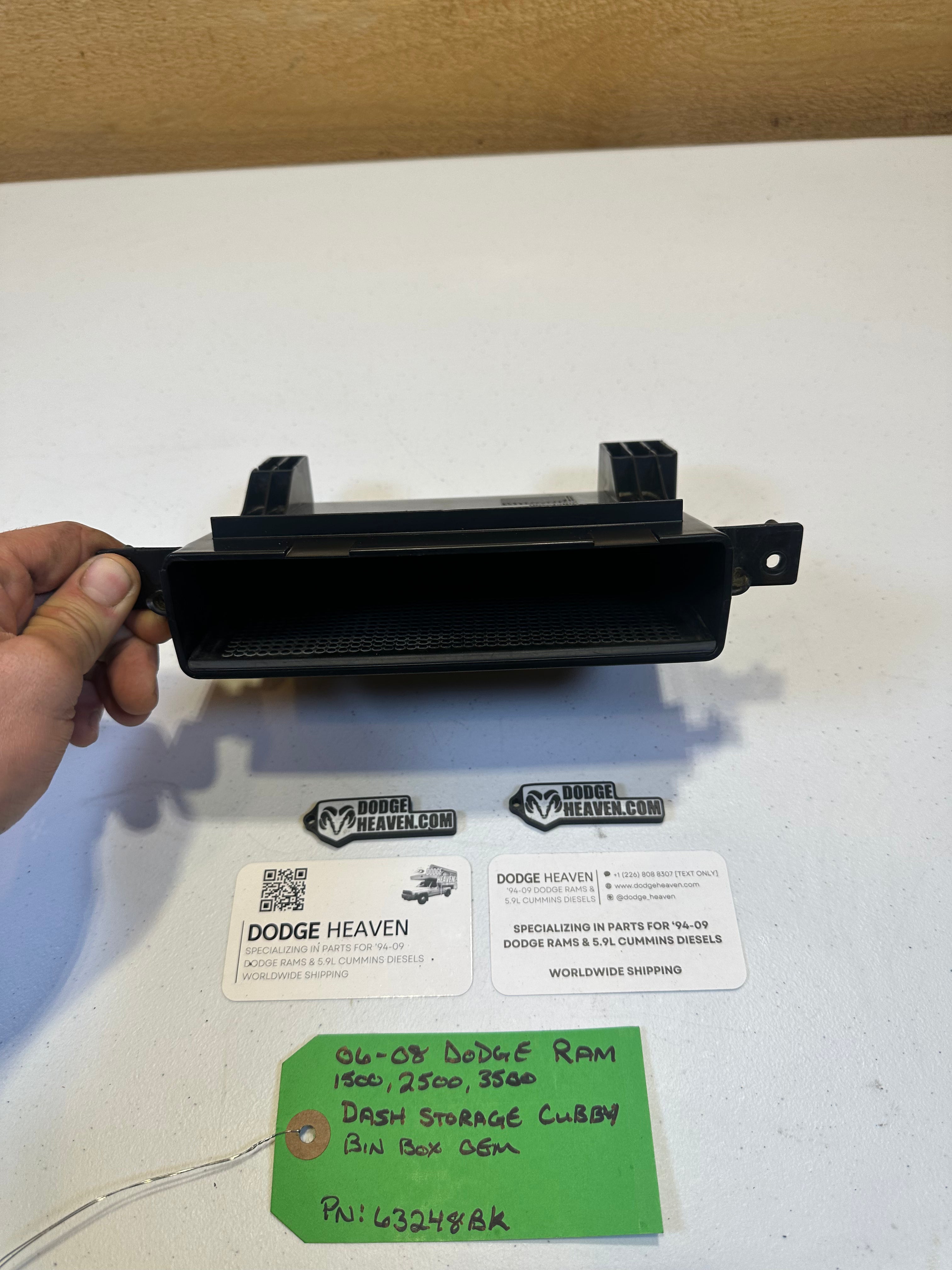 2006-2009 Dodge Ram 1500 2500 3500 Dash Storage Cubby (OEM)
