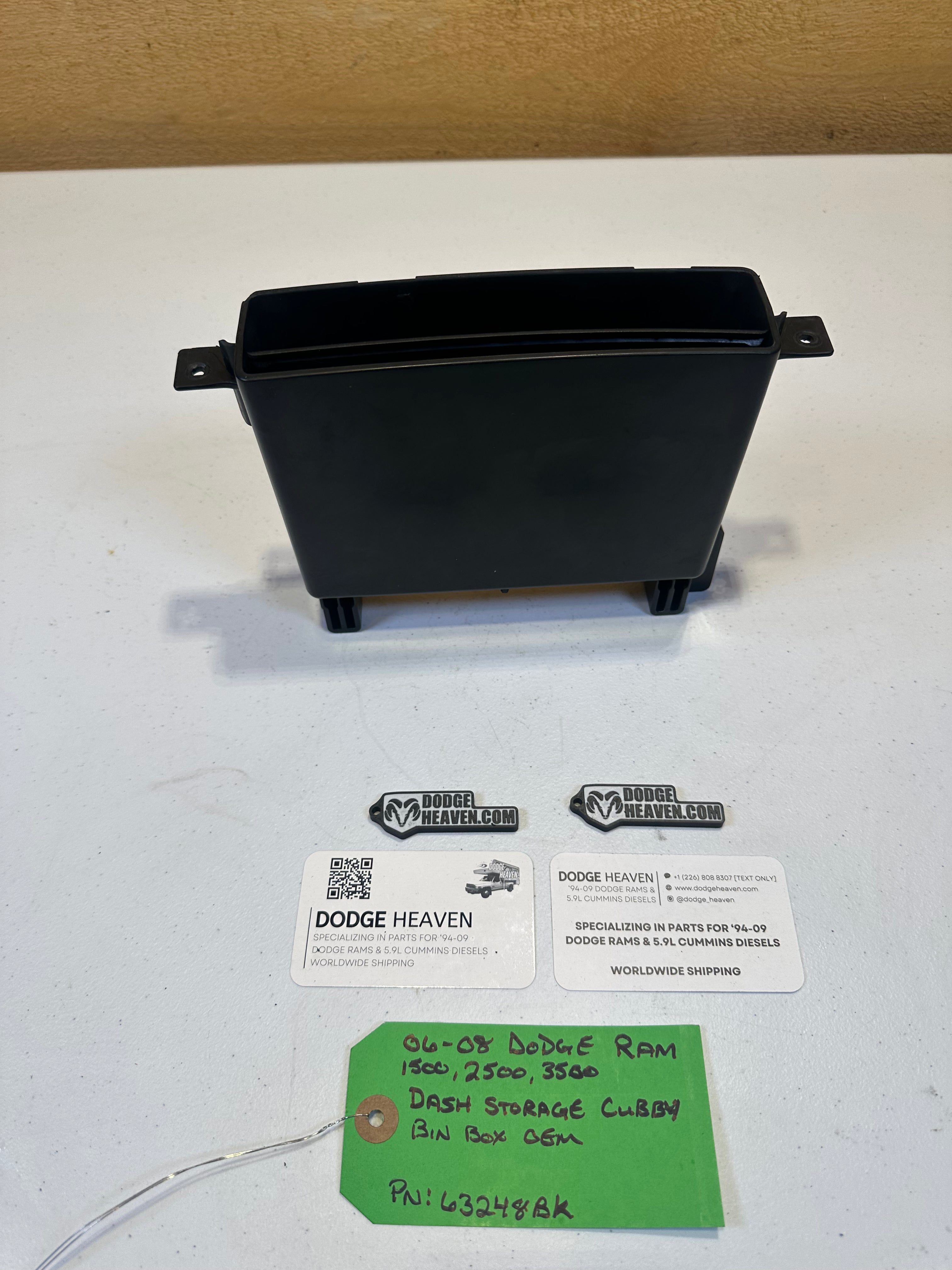 2006-2009 Dodge Ram 1500 2500 3500 Dash Storage Cubby (OEM)