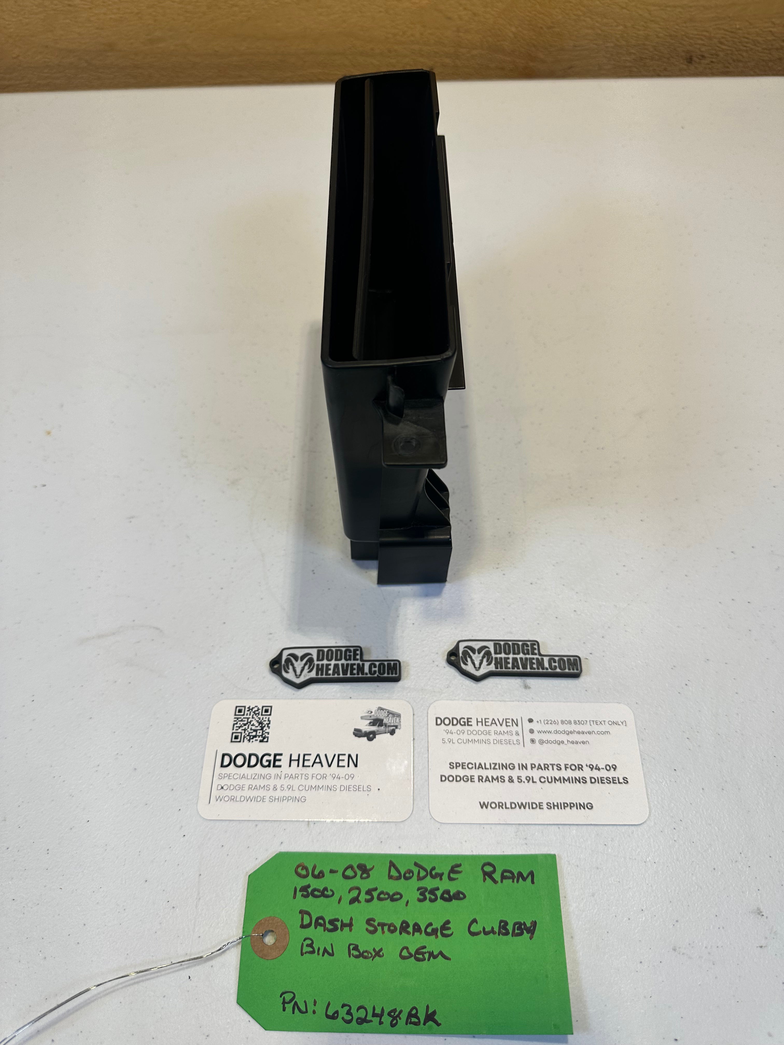 2006-2009 Dodge Ram 1500 2500 3500 Dash Storage Cubby (OEM)